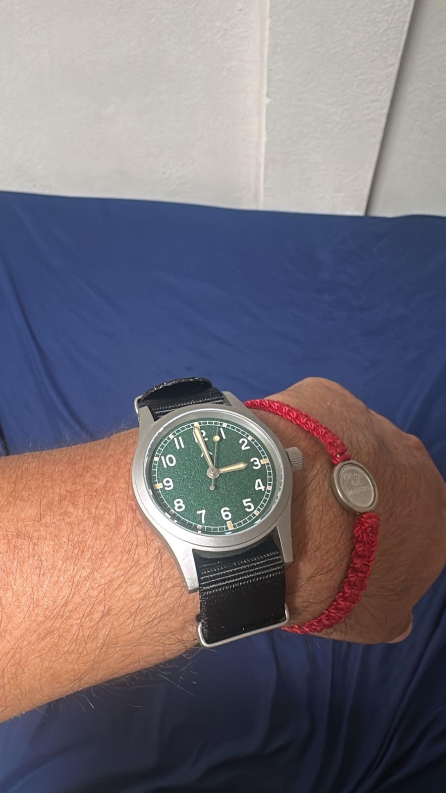 Militado ML12 38mm Mens Watch - Sweep Hand VH31 Mecha-Quartz Movement Domed Sapphire Crystal Quartz Watch C3 Luminous 100M Waterproof customer photo 1