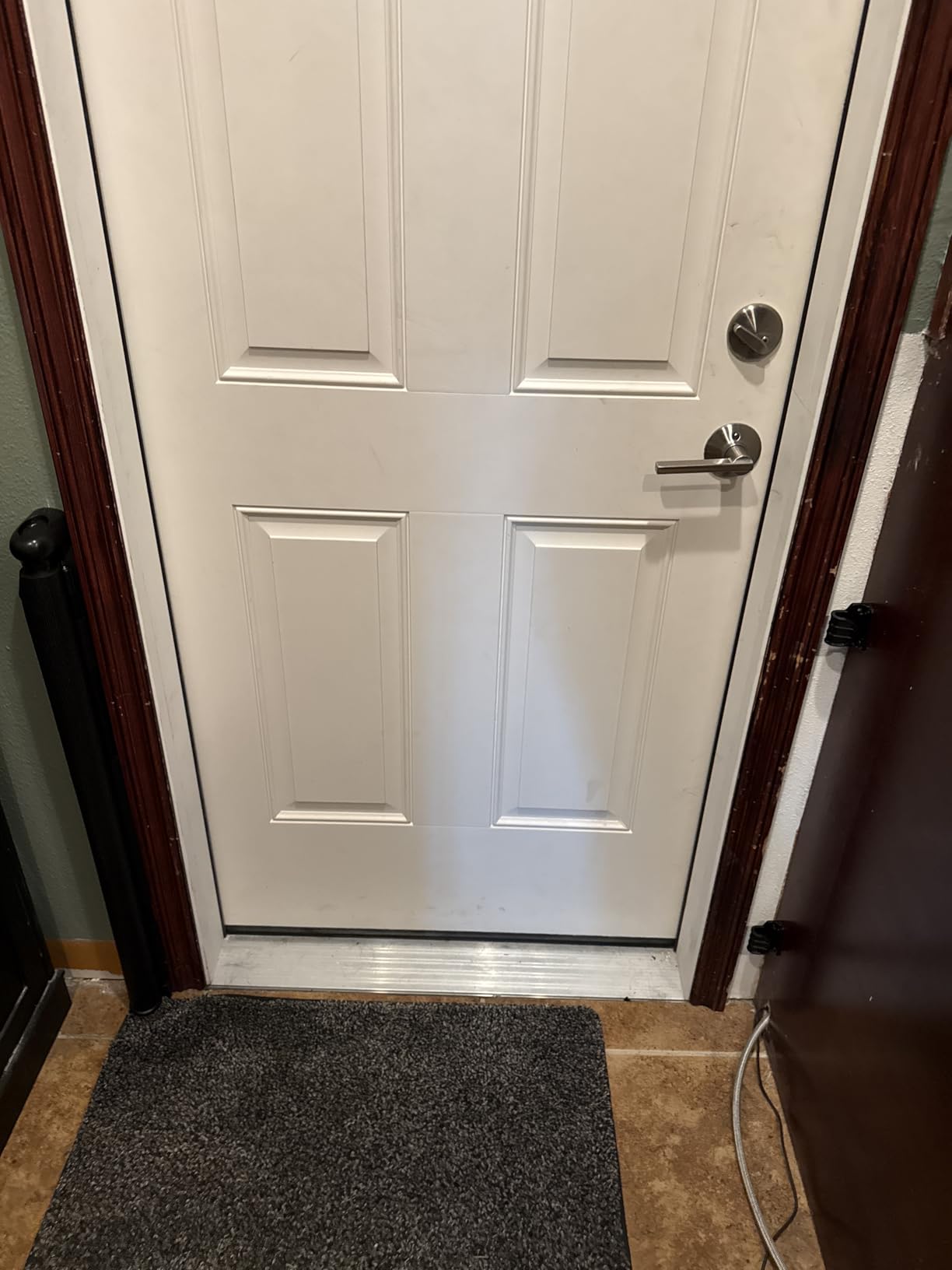 Retractable Baby Gate for Stairs and Doorways, 55