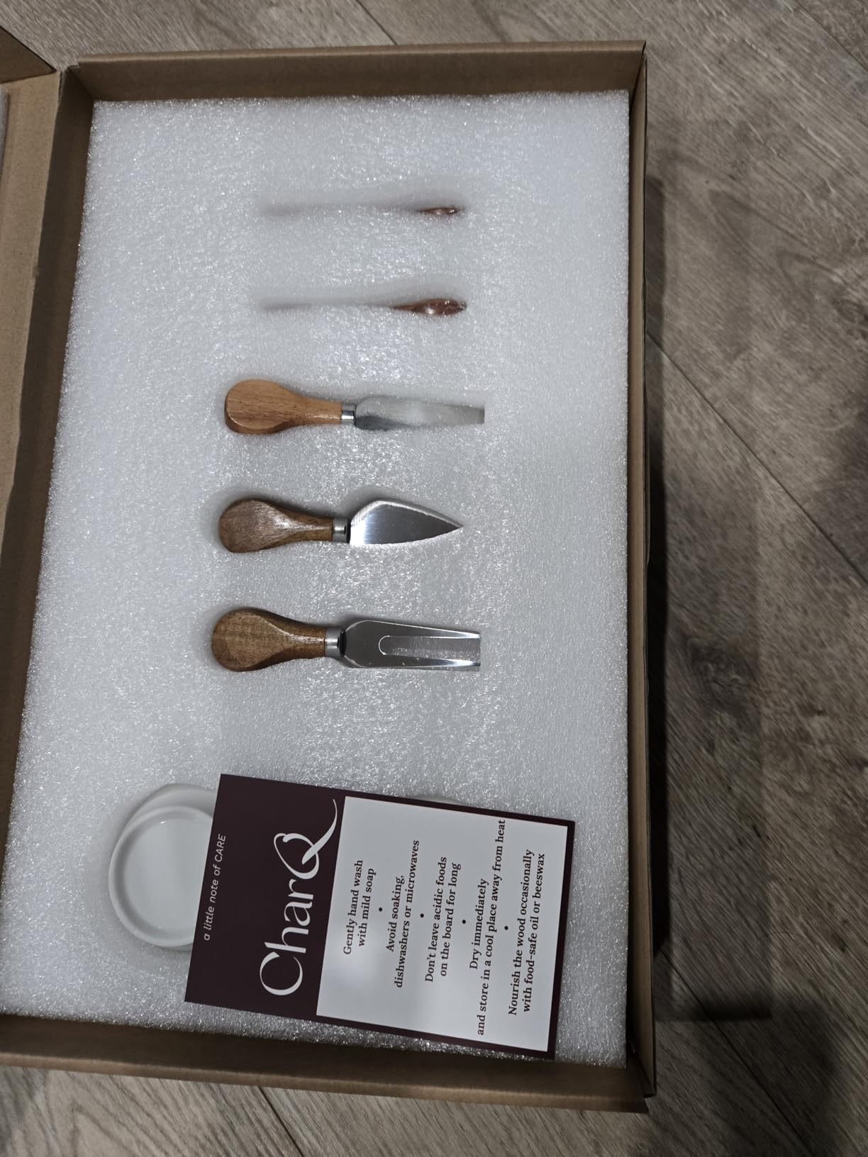 Charcuterie Board Set with Accessories- Marble & Acacia Wood Board | A Thoughtful Gift for Weddings, Housewarmings, Bridal Showers, Birthdays, and Other Special Occasions customer photo 2