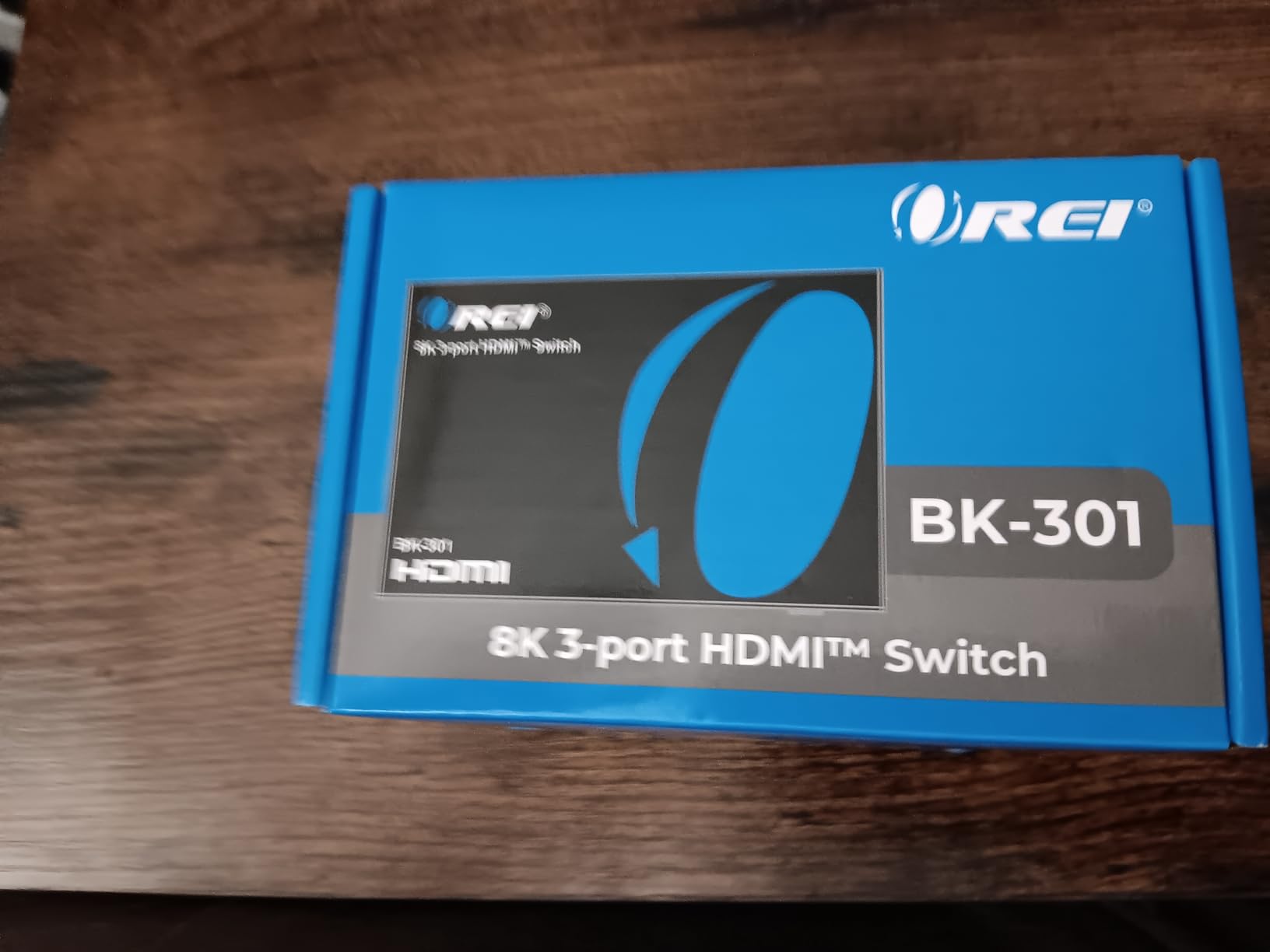 OREI 8K 3-Port HDMI 2.1 Switch, 3-in 1-Out, 8K@60Hz, Manual & Auto Switch | hdmi switch with remote, hdmi switch 4k 120hz, HDR10+, Dolby Vision, VRR, ALLM, CEC, PS5/Xbox compatible customer photo 1