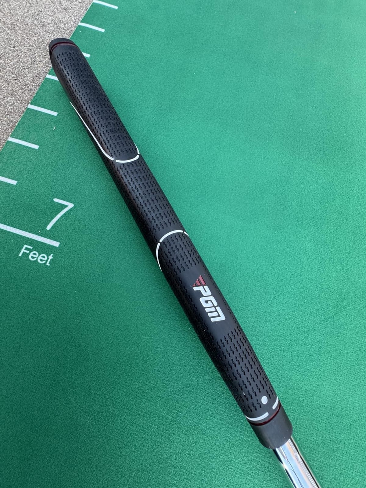 PGM Golf Putter for Men & Women, Anti-Twist Mallet, Right/Left Handed | Ball Pickup Feature, Alignment Aid, Stepped Shaft and Low CG Design for Stable Roll customer photo 1