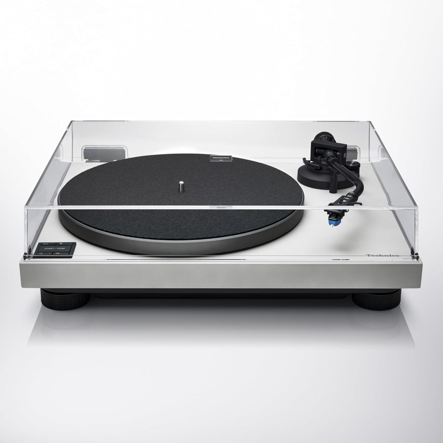 Technics Turntable, Premium Class HiFi Record Player with Coreless Direct Drive Motor and Bluetooth, Stable Playback, Audiophile-Grade Cartridge and Precision Tonearm, SL-40CBT-K, Aluminum customer photo 2