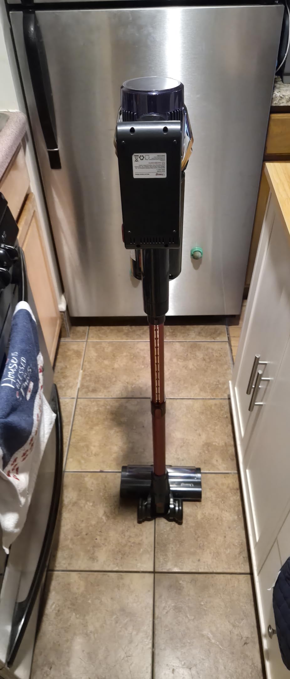 Cordless Vacuum Cleaner, Upgraded 55KPA 650W 70Mins Stick Vacuum with Hurricane Mode, Self-Standing, Touch Screen, 1.8L Dust Cup, Anti-tangle Wireless Vacumm, Vacuum Cleaners for Home/Pet Hair/Carpets customer photo 1