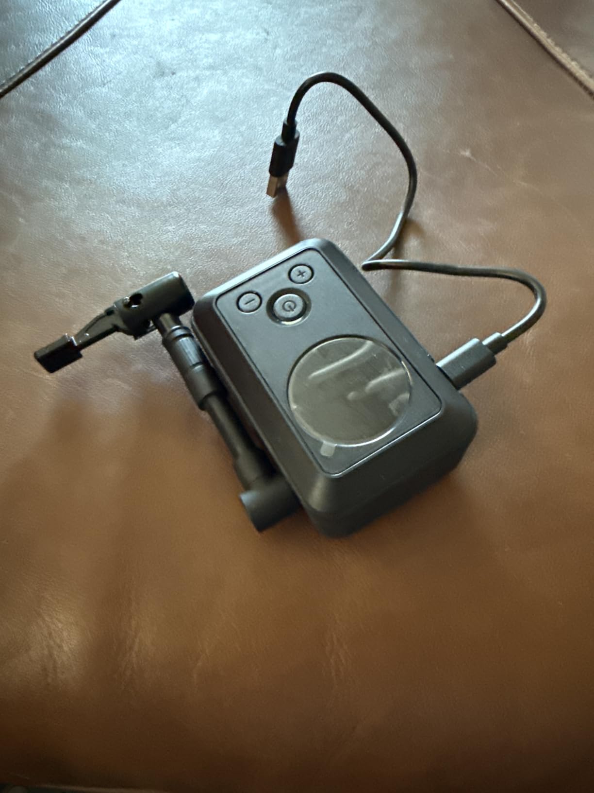 ETENWOLF S0 Mini Bike Pump, 20s Fast Inflate Bicycle Pump with Gauge, 150PSI customer photo 1