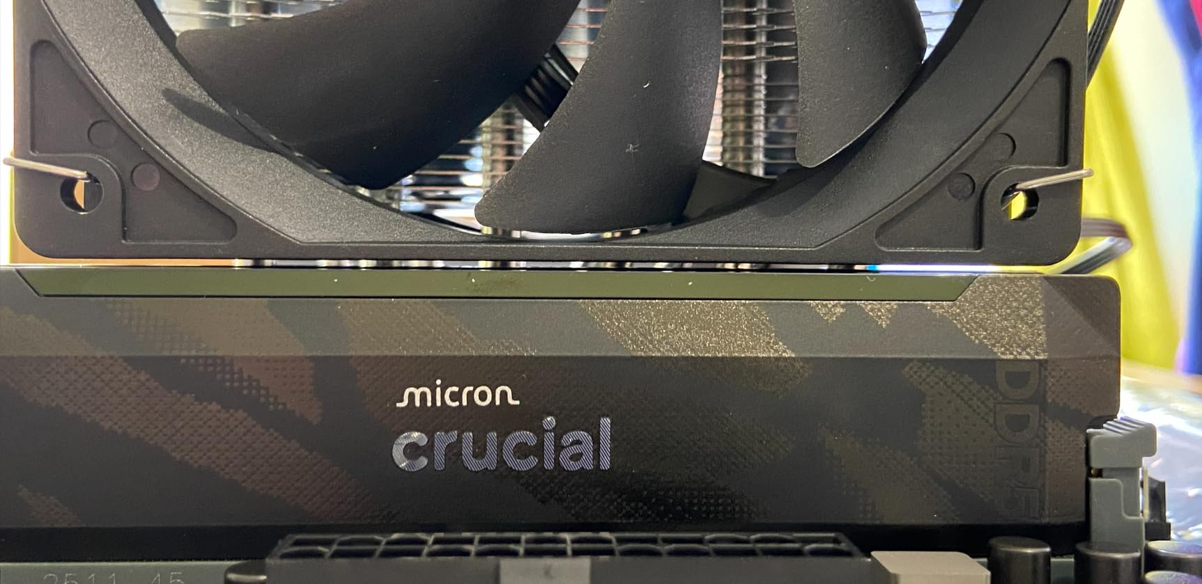 Crucial Pro DDR5 RAM 32GB Kit (2x16GB), 6400MHz CL32, Overclocking Desktop Gaming Memory, Intel XMP 3.0 & AMD Expo Compatible, Black - CP2K16G64C32U5B customer photo 1