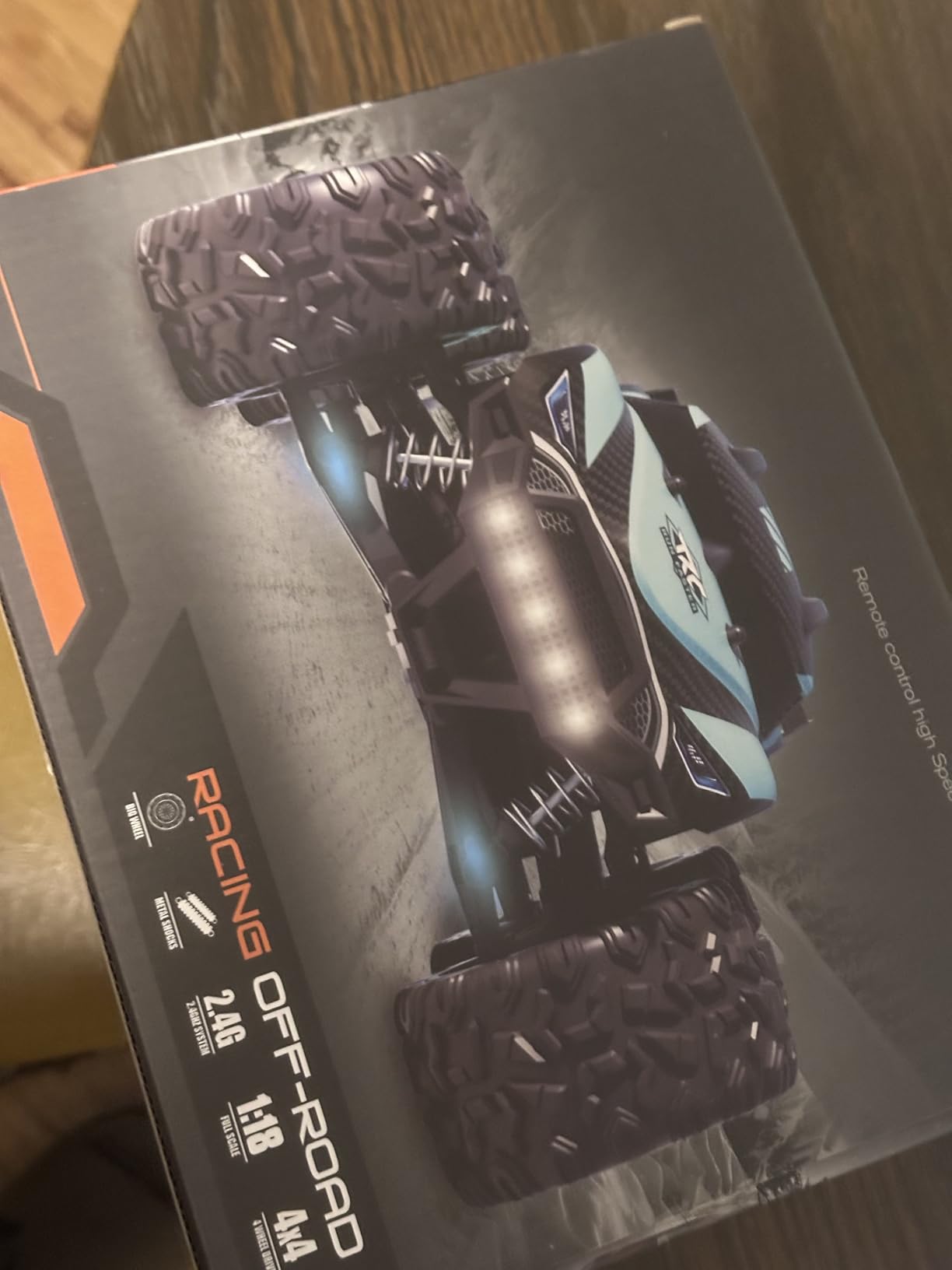 HOMETALL 1:18 Fast RC Cars for Adults - 38+ KPH Off Road Remote Control Car | High Speed RC Monster Truck 4x4 All Terrain customer photo 1