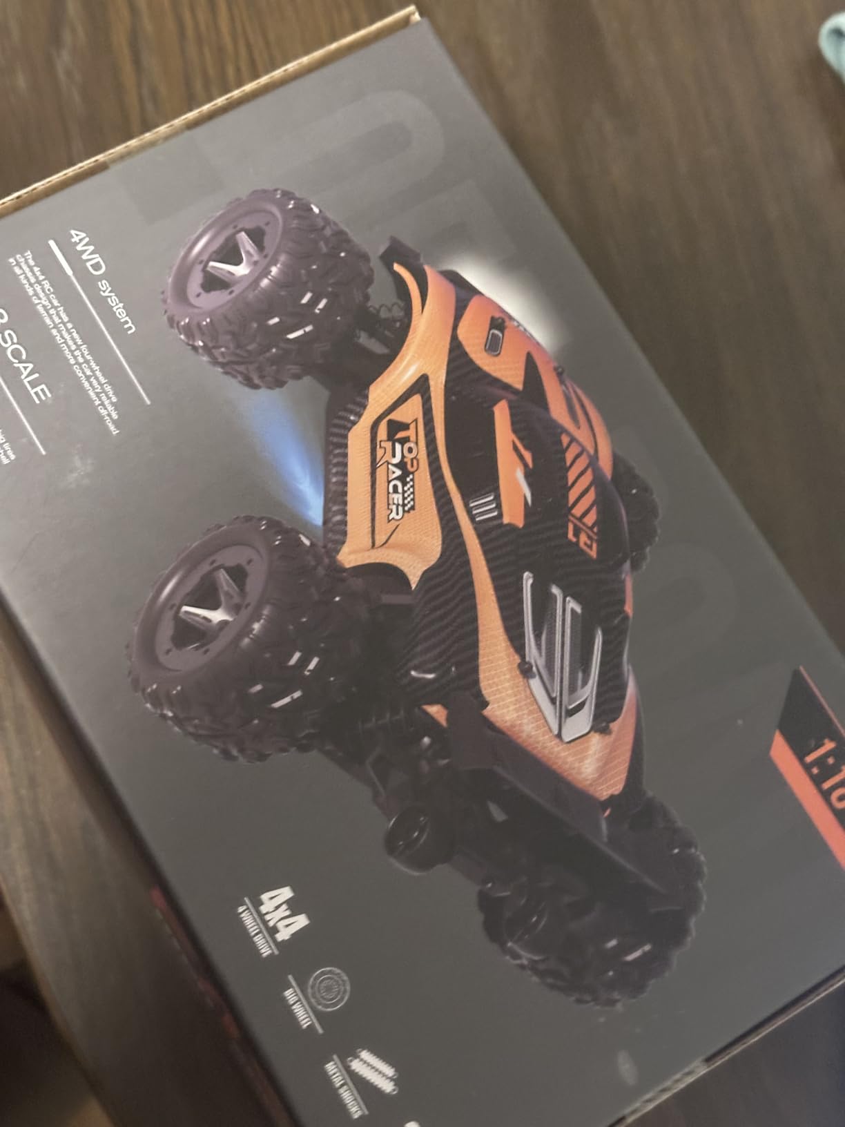 HOMETALL 1:18 Fast RC Cars for Adults - 38+ KPH Off Road Remote Control Car | High Speed RC Monster Truck 4x4 All Terrain customer photo 2