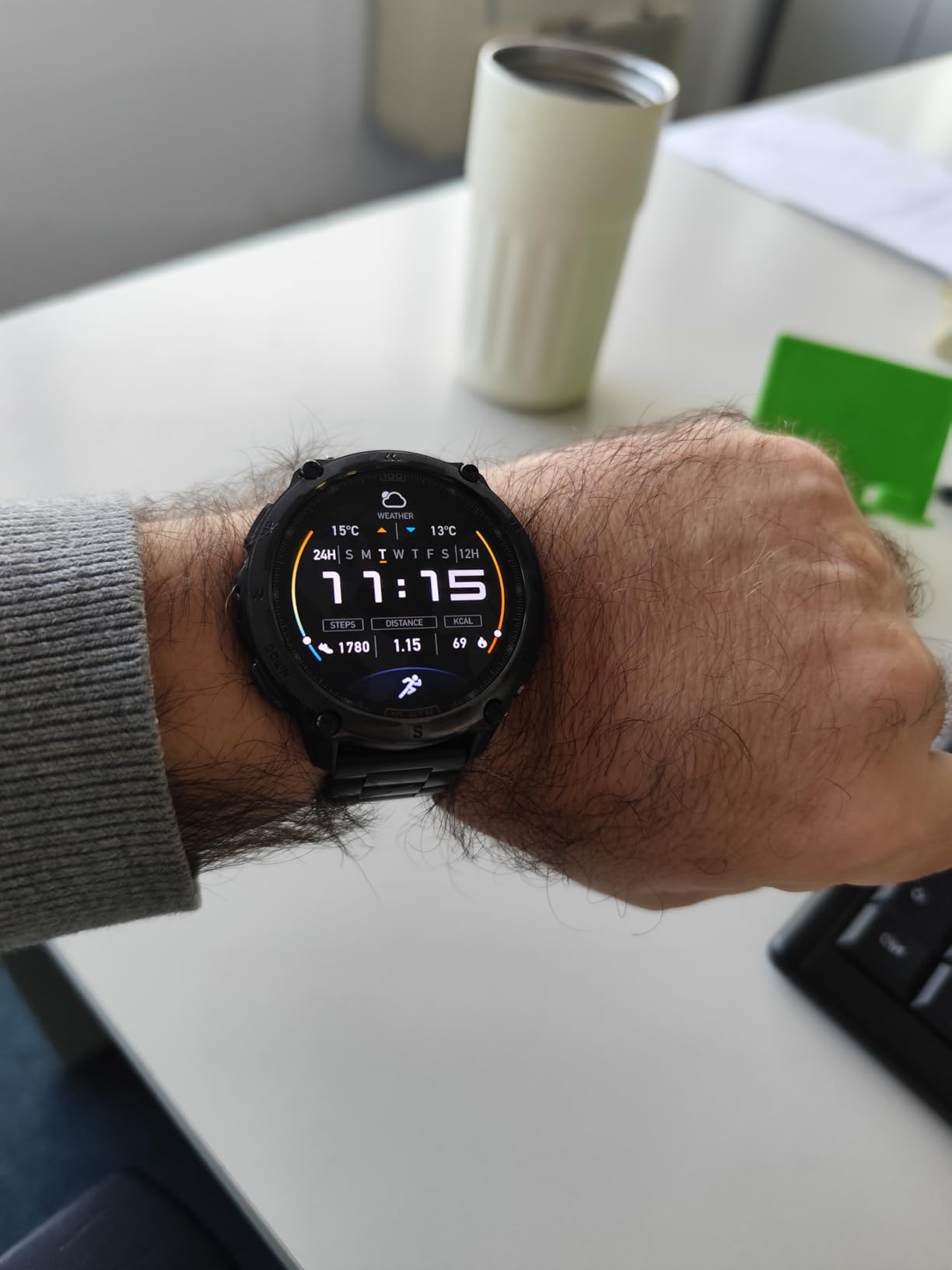 KOSPET Tank T4 Smart Watch, GPS & Offline Maps, 10 ATM & IP69K Waterproof | 1.43