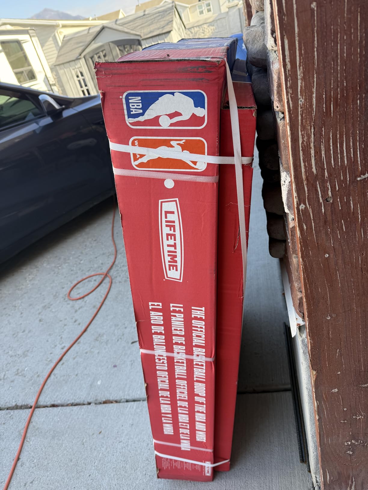 Lifetime NBA League Edition Portable Basketball Hoop, Adjustable Height 7.5-10 Ft, 44 Inch Shatterproof Fusion Backboard customer photo 1