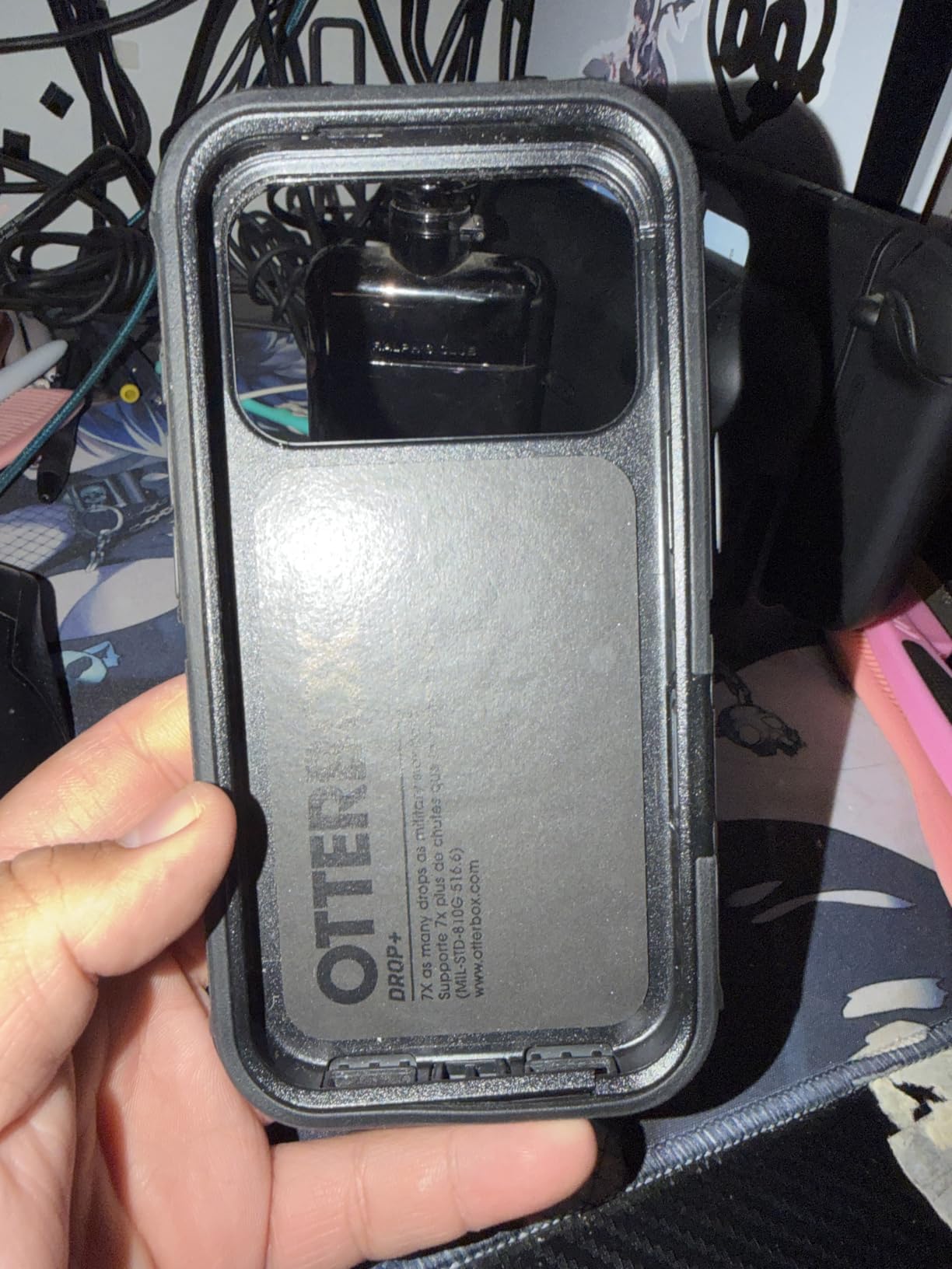 OtterBox iPhone 17 Pro Max Defender Pro Series Case - Black | Tough, Rugged & Durable iPhone Case, Snaps on MagSafe, Multi-Layer, Impact Absorbing iPhone Case customer photo 1