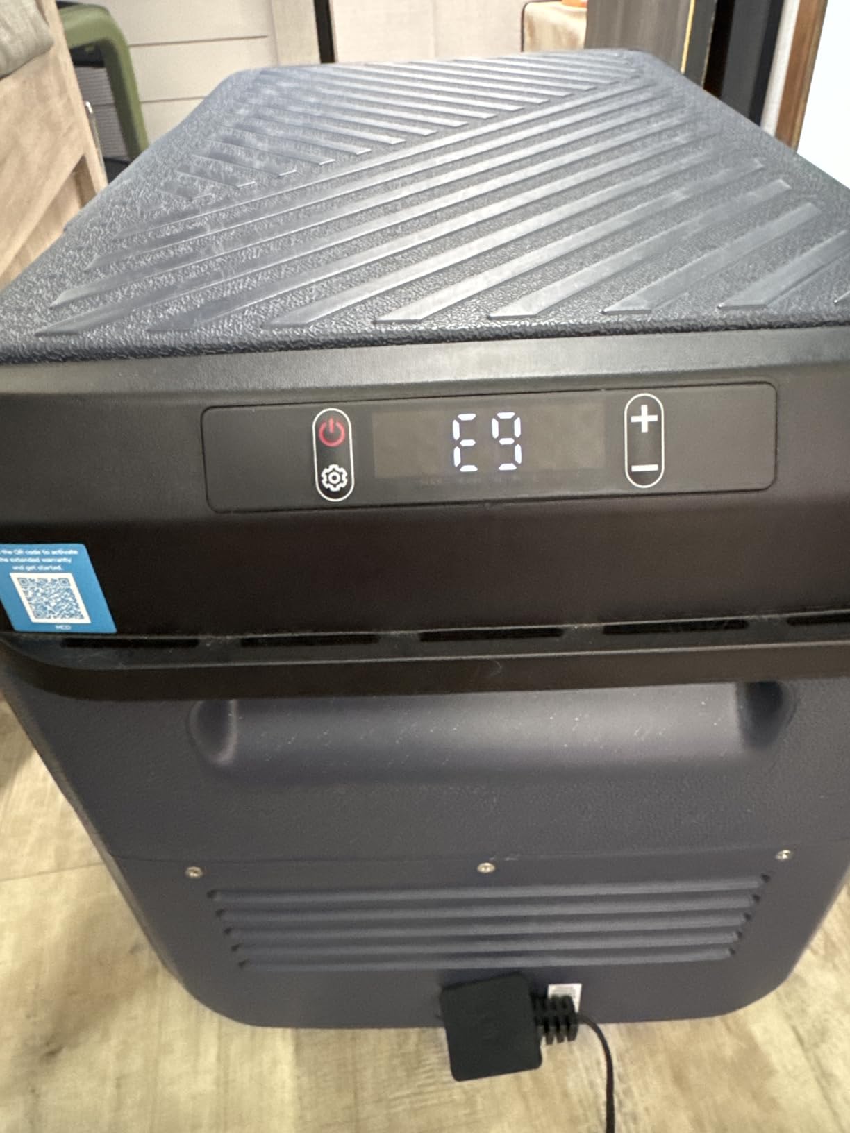 BODEGA 12 volt Car Refrigerator - 26QT Portable Freezer IPX4 Waterproof Car Fridge Electric Cooler Ultra-Quiet for Truck Van Camping Travel 12/24V DC 110~240 Volt AC,-4℉~68℉ customer photo 2
