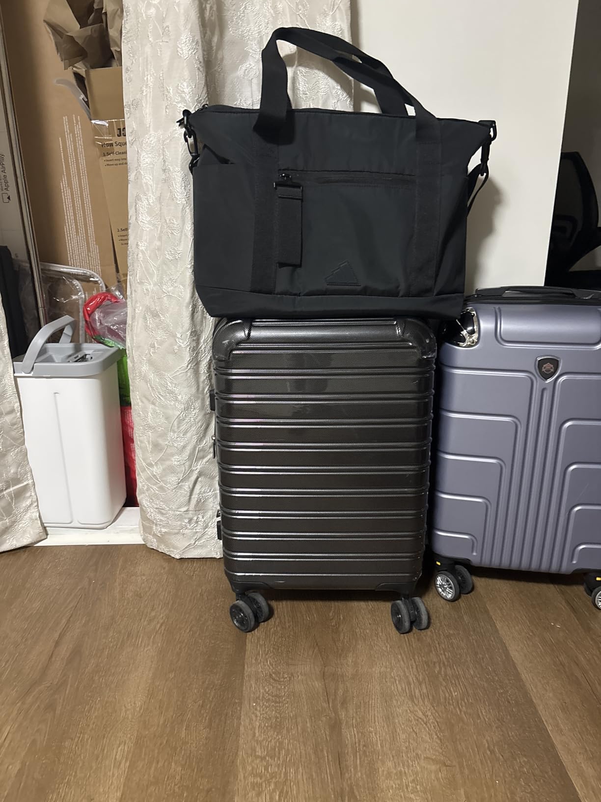 adidas All Me Tote | Roomy Interior, Wears Two Ways, Rolls With Your Suitcase, Holds Your Laptop, Open Top Tote, Everyday & Court Ready customer photo 2