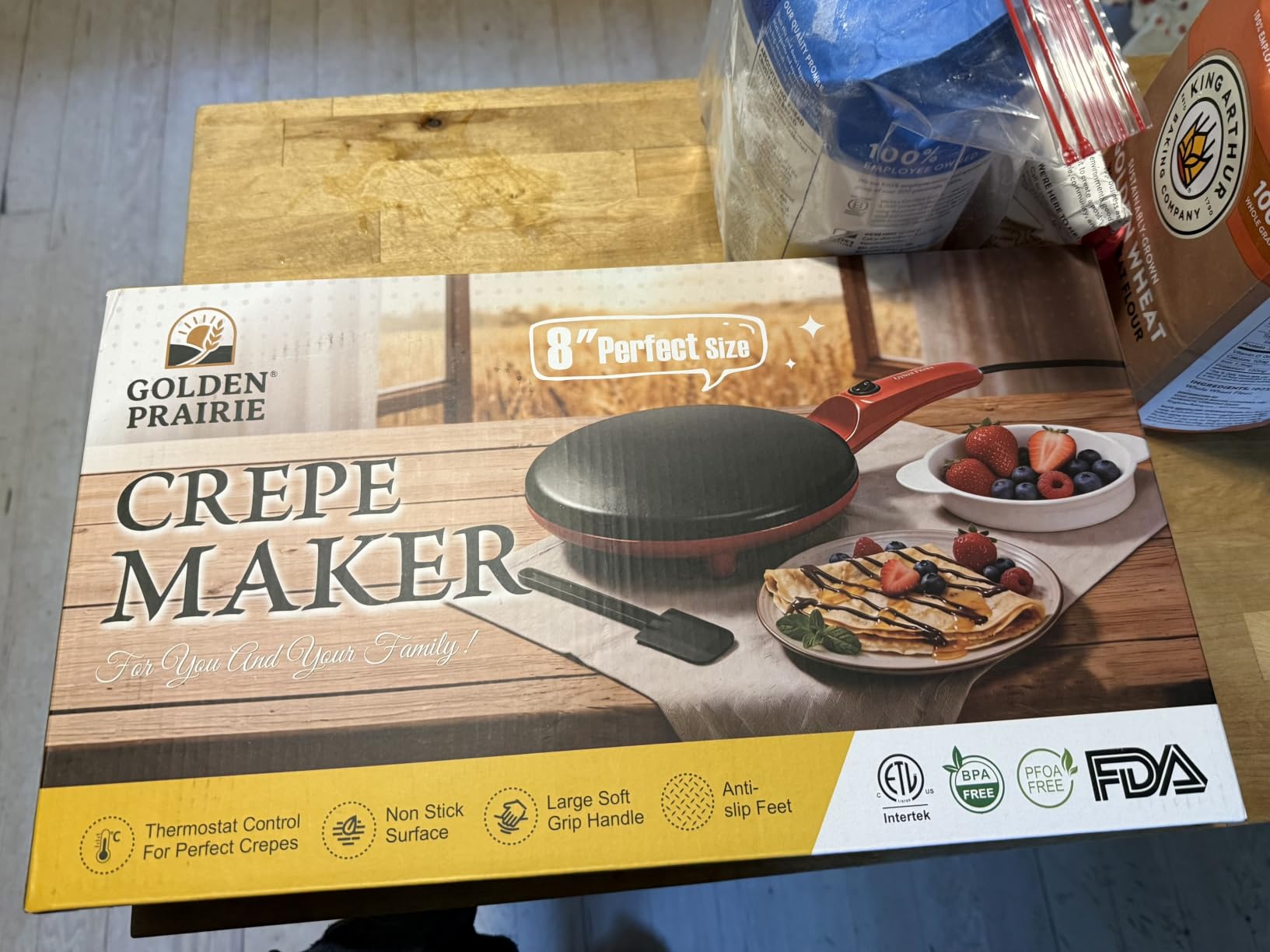 Electric Crepe Maker, 8