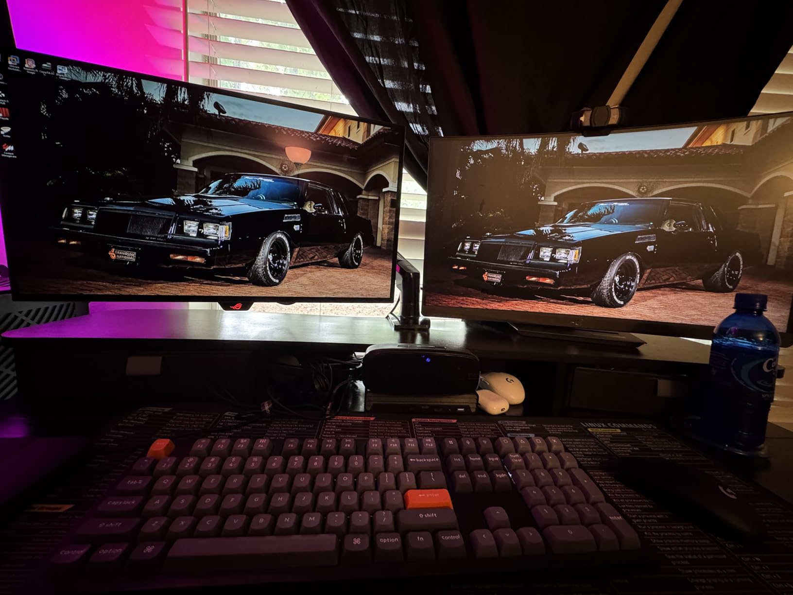 ASUS ROG XG27AQDMGR 27 Inch 1440p 240Hz Glossy OLED HDR Gaming Monitor | 0.03ms, OLED Care Pro, TrueBlack Glossy, Neo Proximity Sensor, ELMB Sync, DisplayHDR 400, DCI-P3 99% customer photo 1