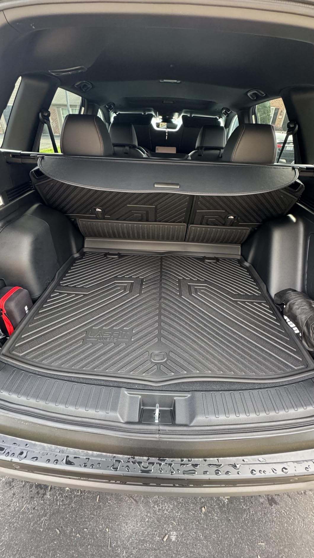 LASFIT Floor Mats for Honda CR-V 2023-2026 (Gasoline & Hybrid & e:FCEV) | All Weather Custom Fit Anti-Slip TPE Floor Liners 1st & 2nd Row & Seat Back Mat & Cargo Mat (Upper Position) customer photo 2