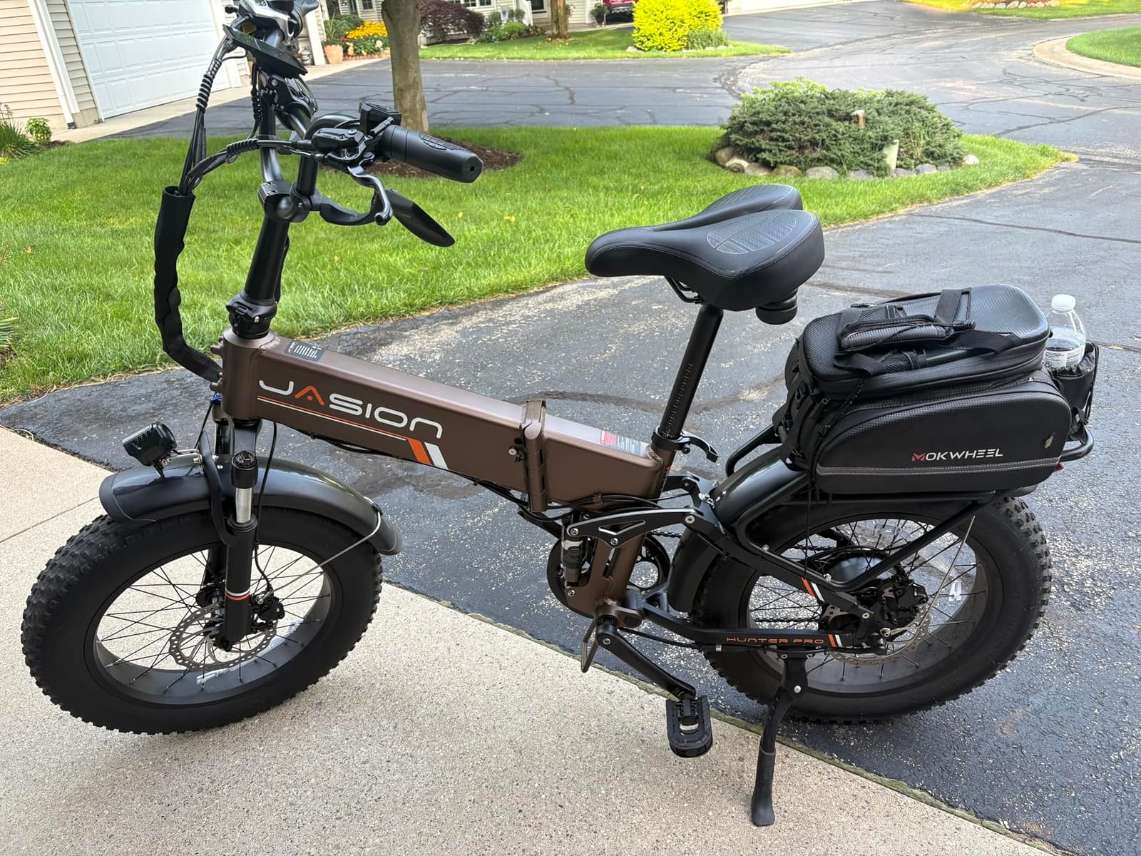 Jasion Thunder/PRO/ST Electric Bike,2000W/1800W Peak Ebikes for Adults,26''Fat Tire Best Ebike for Men,90/80 Miles with 1040Wh/864Wh Battery,35/30+ MPH Max Speed Bicycles,500/400LB Capacity customer photo 2
