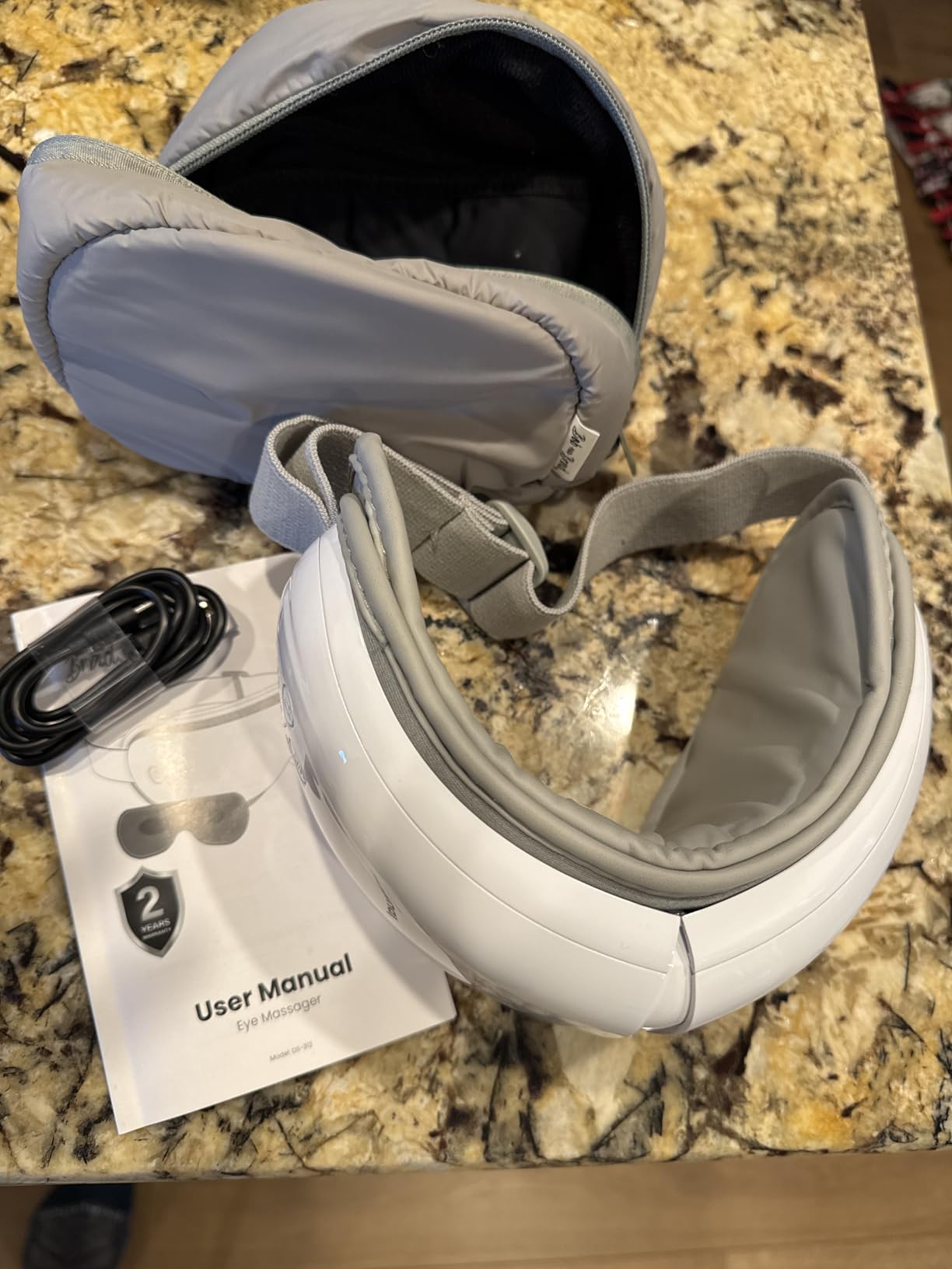 BOB AND BRAD Eye Massager with Heat and Cooling, FSA-HSA Eligible, Heated Eye Massager Mask for Dry Eyes, Migraines, Headaches Relief, Reduce Strain, Improve Sleeping, Birthday Gift for Women Men customer photo 1
