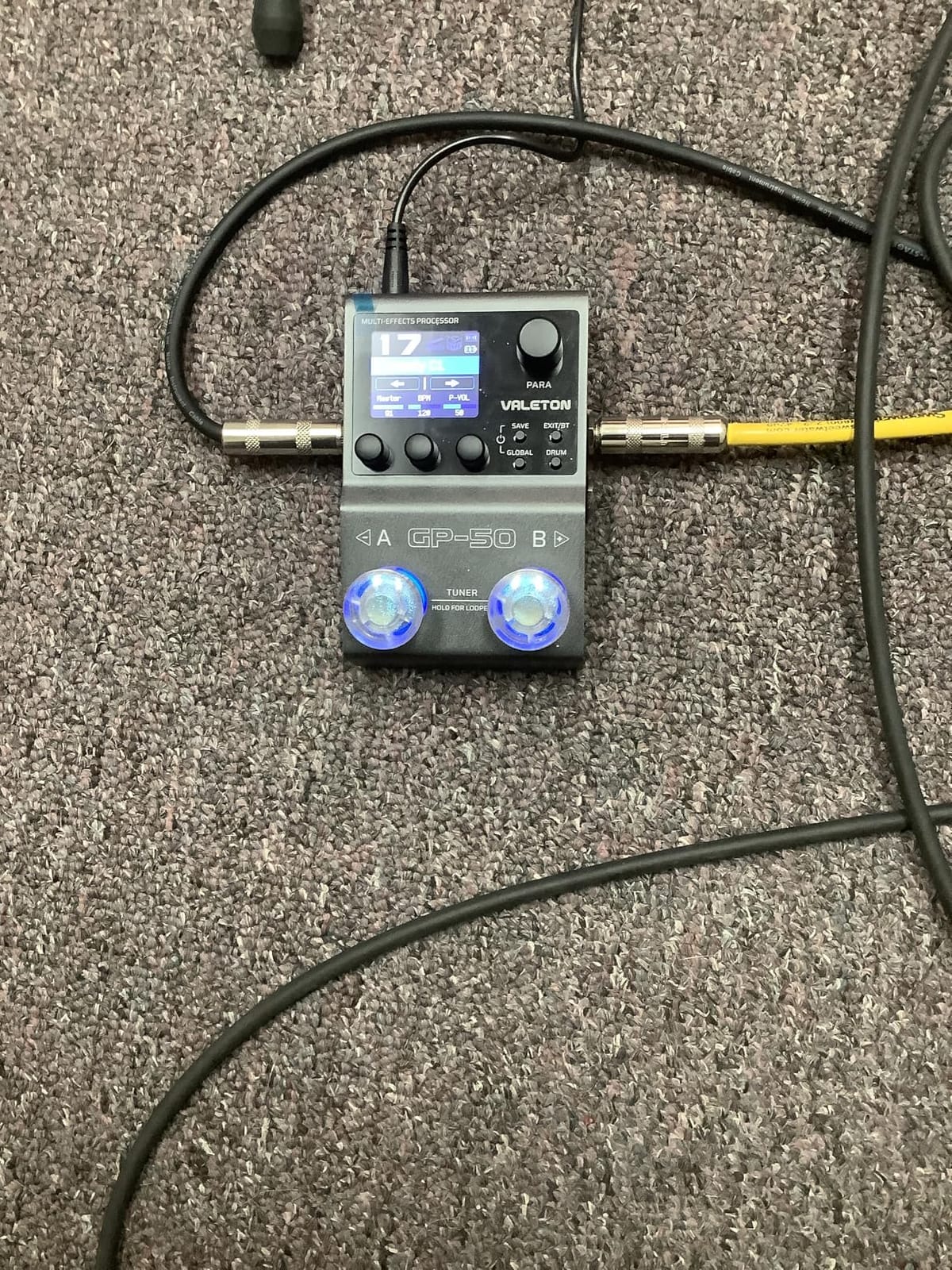 Valeton GP-50 Multi-Effects Processor | NAM & IR Loader with 100+ HD Effects, 9 Simultaneous Modules, BT App Control, 100 Patch Slots for Guitar/Bass customer photo 2