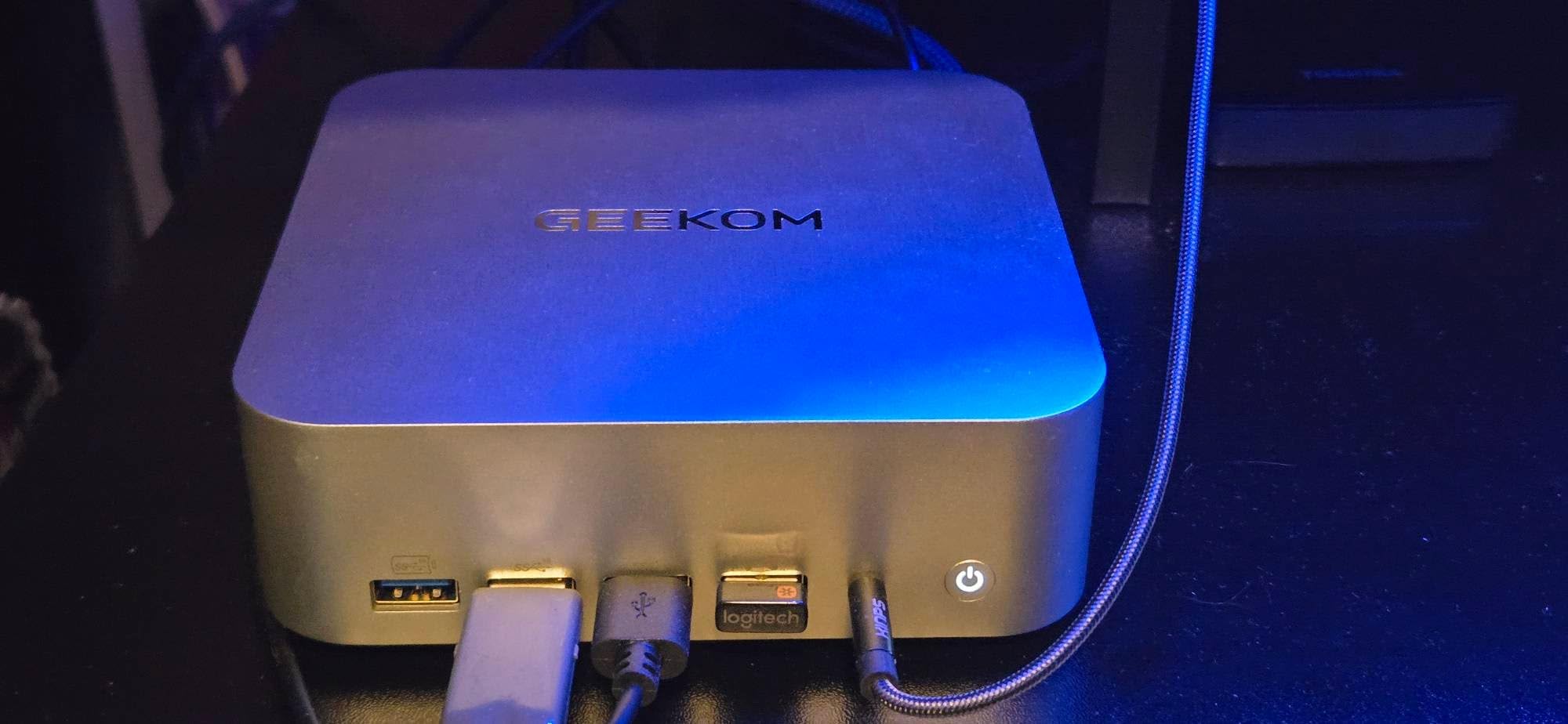 GEEKOM [2026 Edition] Multitasking Mini PC A7 MAX with AMD Ryzen 9 7940HS, 16GB DDR5 & 1TB SSD (Expandable) Radeon 780M Gaming Mini AI Desktop Computers for Creator & Office, 3-Year Coverage customer photo 2