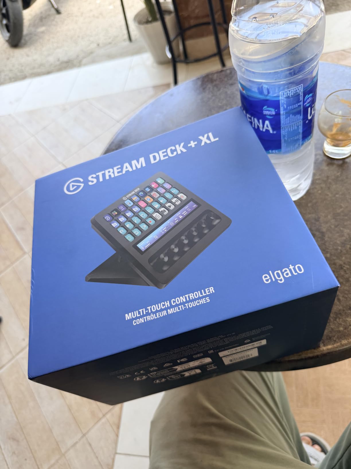 Elgato Stream Deck + XL Control Platform, Dials, Touch Strip | 36 customizable macro keys, Six multifunction dials, Touch strip display, Hundreds of integrations, USB-C for PC and Mac customer photo 2