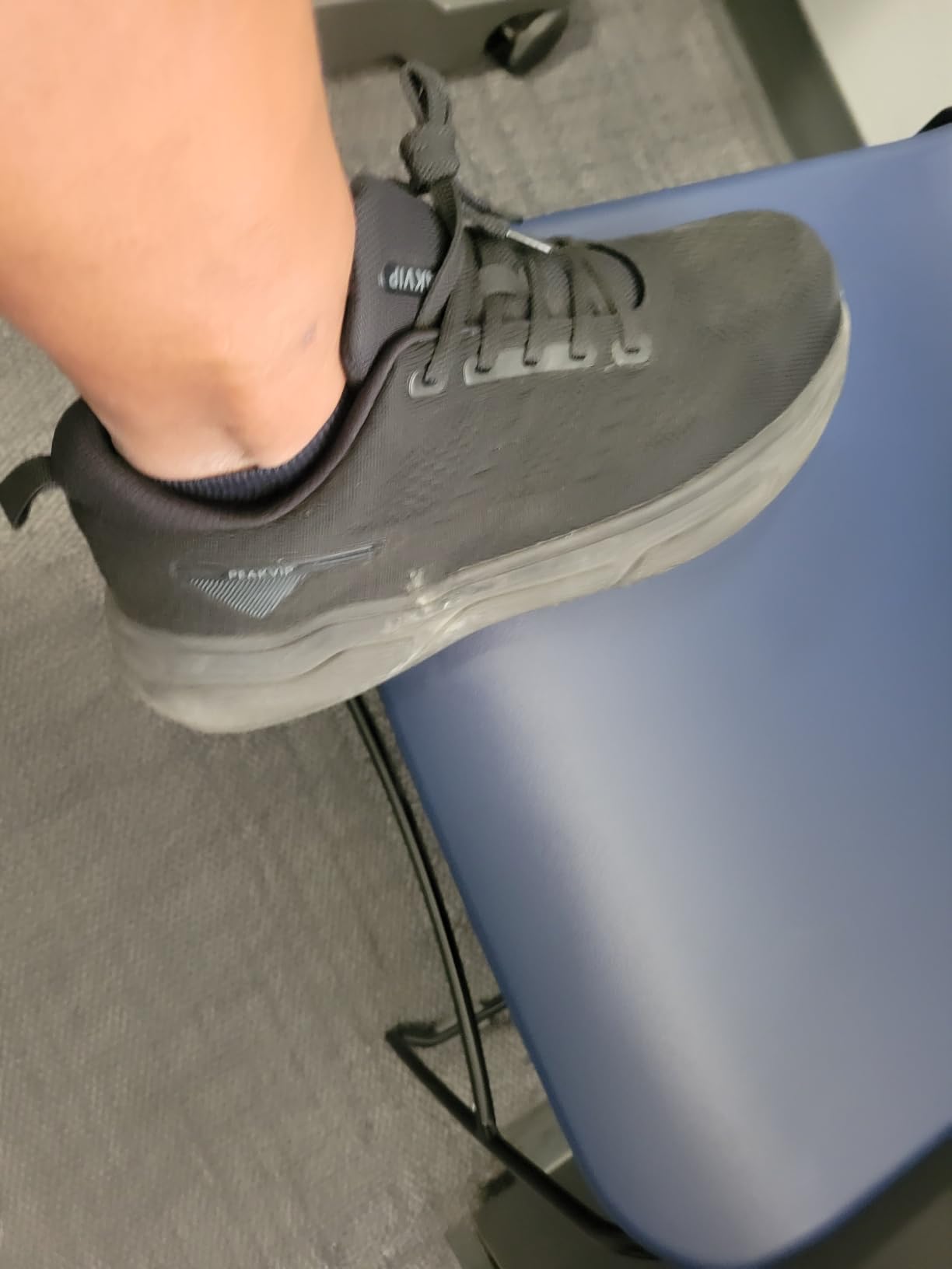 Wide Steel Toe Shoes for Men Orthopedic Safety Shoes with Arch Support, Comfortable Cushioned Work Shoes Non Slip Walking Sneakers customer photo 2