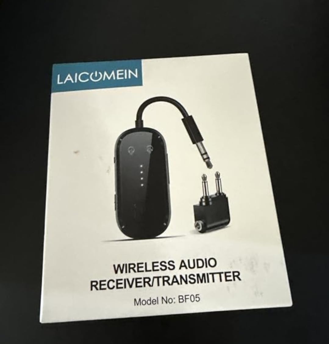 2026 Upgrade Pro Bluetooth 6.0 Transmitter Receiver - 2-in-1 Adapter | For TV, plane, gym, car & home. Dual Link for 2 headphones. Low latency, stable. Works with all AirPods & wireless headphones customer photo 1