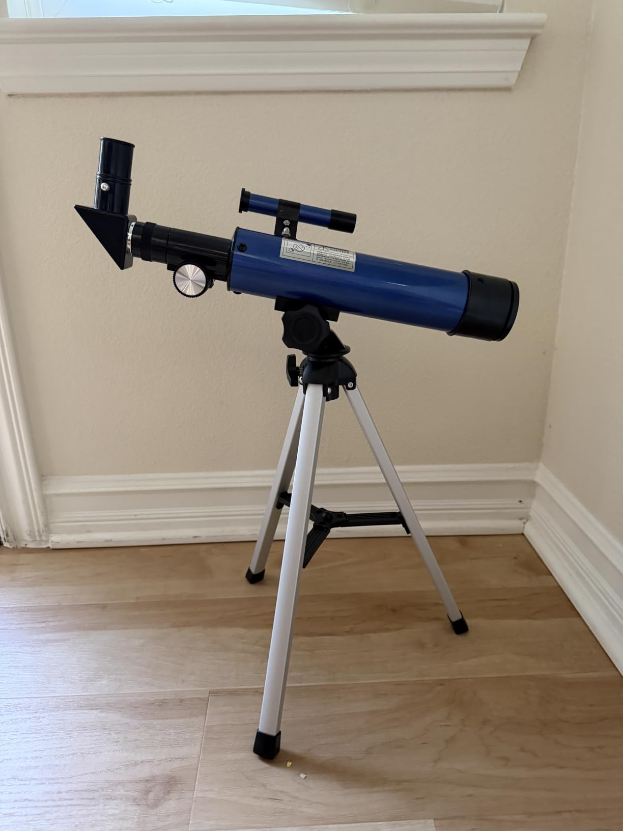Telescope for Kids 8-12, 100x Magnification Beginner Kids Telescope | 50mm Aperture 400mm Telescope with Tripod, 2 Eyepieces & Finder Scope, Space Toys STEM Educational Gift for Boys & Girls customer photo 2