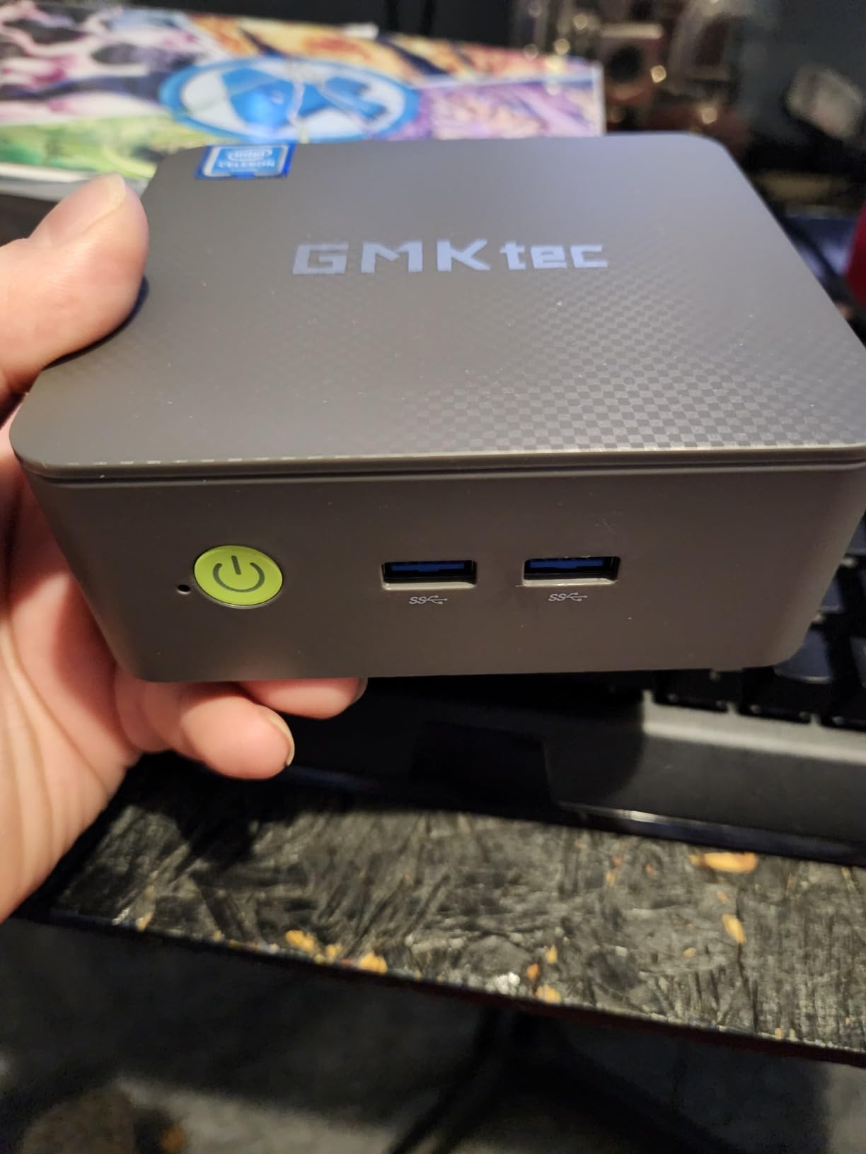 GMKtec G3S Mini PC Computers Intel N95 Processor (Turbo 3.4GHz) 8GB DDR4 256GB SSD Desktop Computer 4K Dual HDMI Display customer photo 2