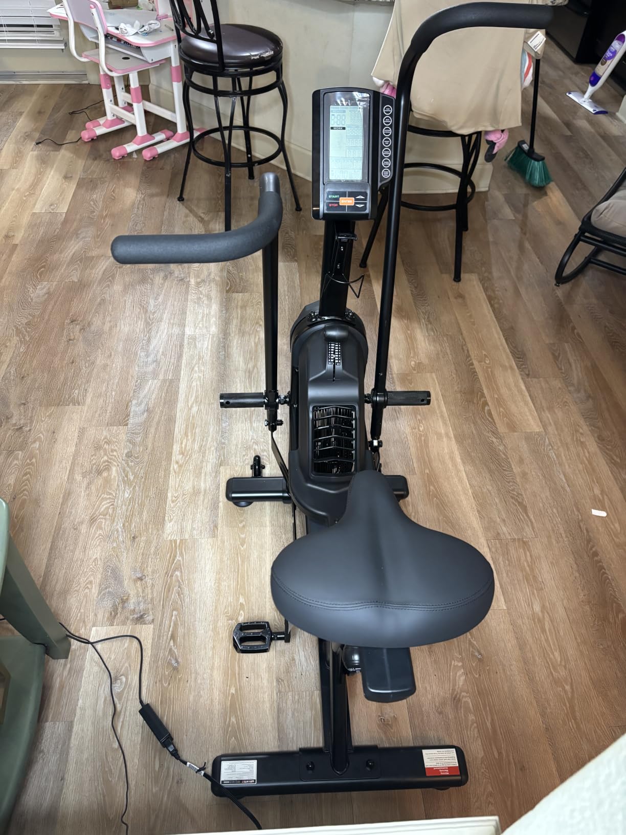 Dual Resistance Air Bike, Magnetic & Air Fan Bike with APP Connection, ISCC PLUS Certified, Dual-Action Handlebars (350LBS Capacity) customer photo 2