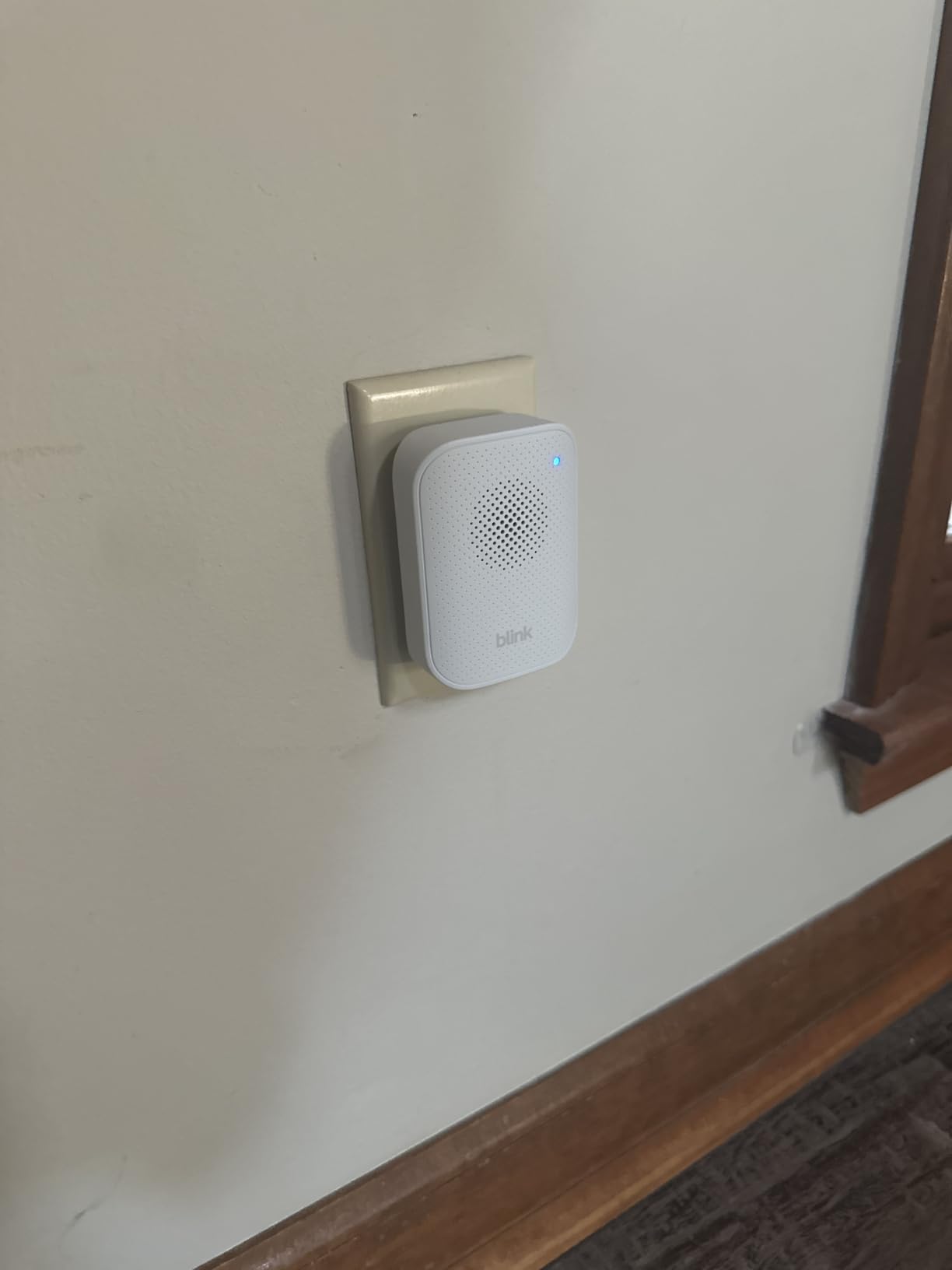 Blink Chime (newest model) - Real-time, audible alerts you can hear anywhere in your home, easy plug-in installation, works with all Blink doorbells customer photo 1