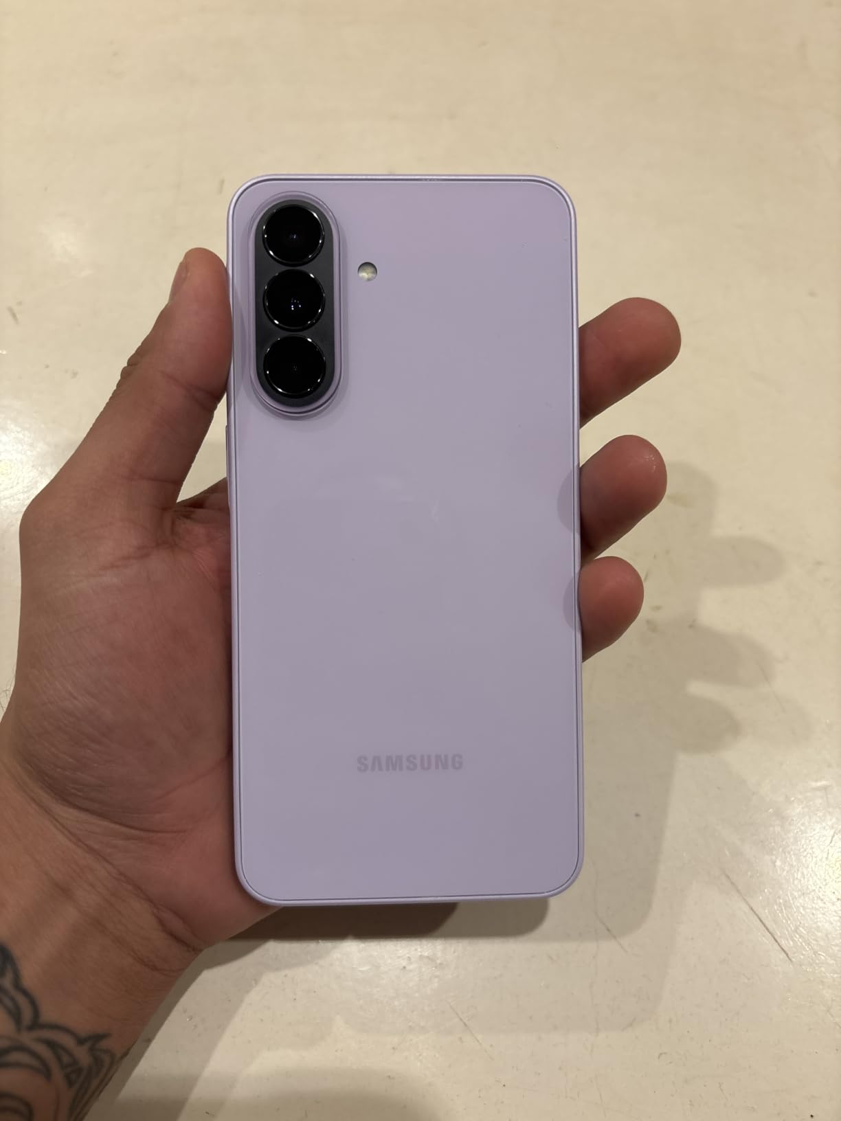 Samsung Galaxy A37 5G (2026), Unlocked Android Smartphone, 128GB, AMOLED Display, Triple Camera, IP68, Slim Phone, 5000mAh Battery, US Version, US 1 Yr Warranty, Awesome White customer photo 1