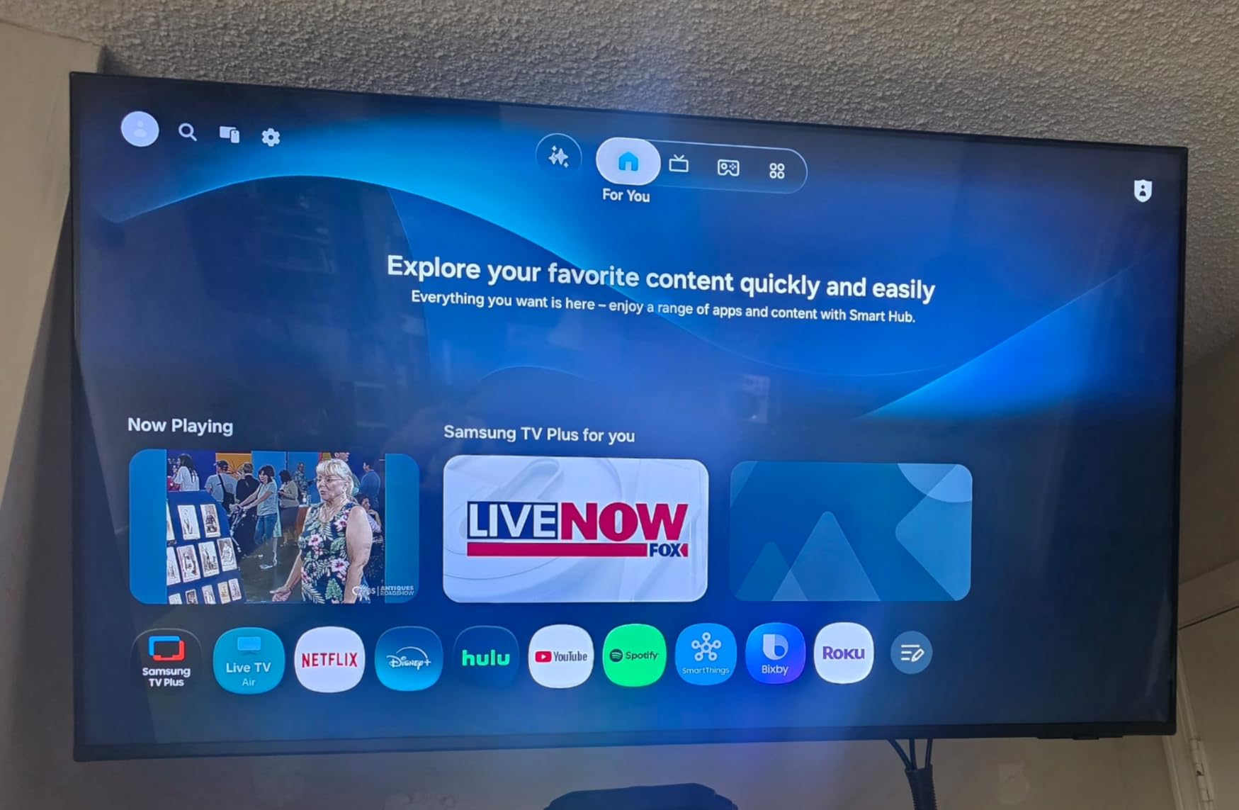 Samsung 43-Inch Class M70H Series, Mini LED, 4K, Smart TV, 2026 Model | Samsung Vision AI Companion, Mini LED Processor 4K, Pure Spectrum Color, Endless Free Content, Motion Xcelerator + DLG 120Hz customer photo 2