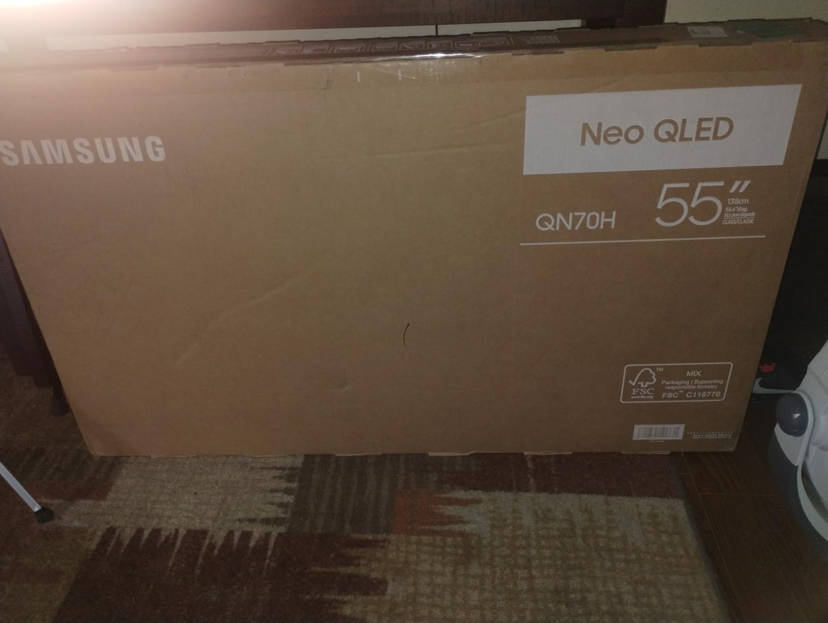 Samsung 43-Inch Class Neo QLED QN70H Series Samsung Vision AI Smart TV (2026 Model, 43QN70H) Quantum Mini LED, 100% Color Volume with Quantum Dot, NQ4 AI Processor, 4K Upscaling, Alexa Built-in customer photo 2