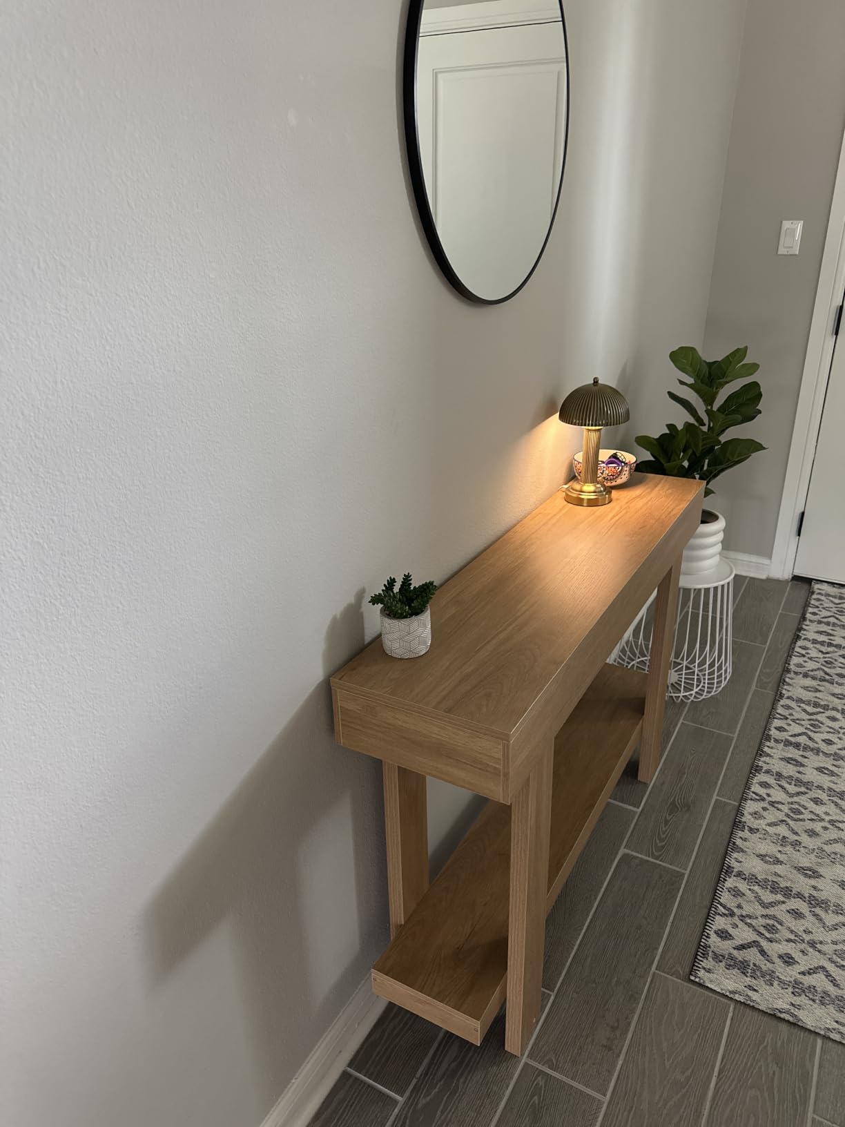Console Table for Entryway, 47.2