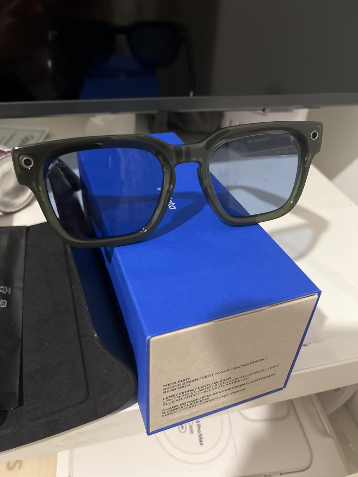 Fury Smart AI glasses for Women, Men AI, 12MP Camera, Live Translate - 3K HD Resolution - 8+ Hour Battery customer photo 1