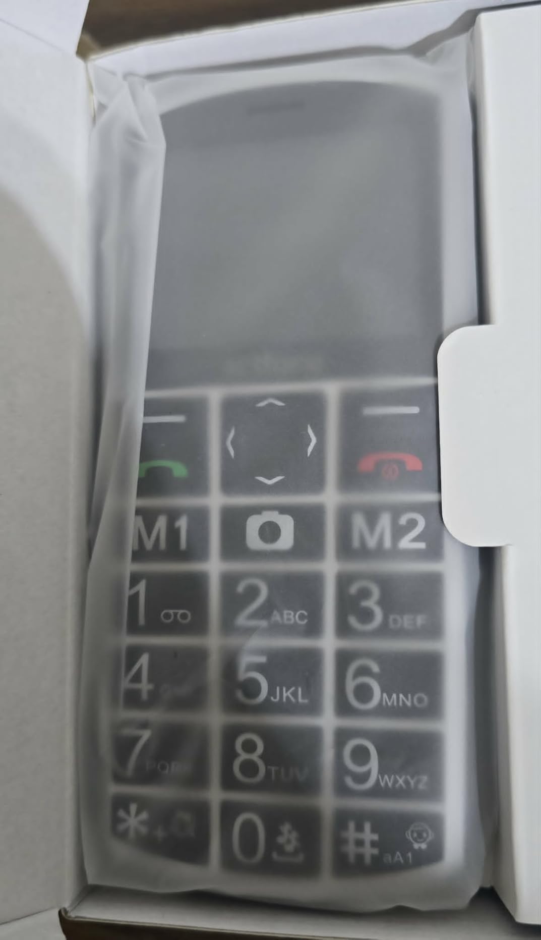 artfone A400 Big Button Cell Phone for Seniors, 4G LTE Unlocked Phones, SOS Button, 2MP Camera, Charging Dock, 3 Slots, Speed Dial, Volume Boost, Large Fonts, Voice Time, Dumb Phone, 1800mAh - Silver customer photo 2