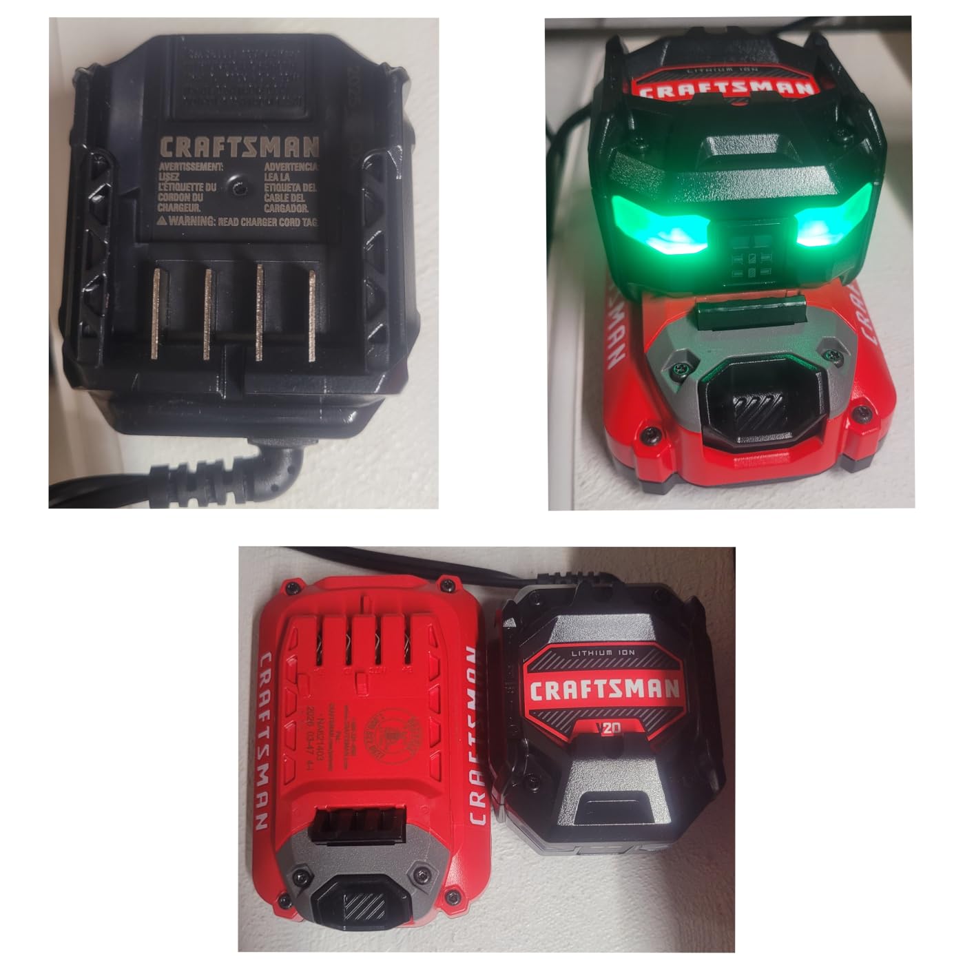 CRAFTSMAN V20 Brushless RP Drill Driver and Impact Driver Compact 2 Tool Combo Kit With 2 x 2ah Battery and Charger, 1900 RPM Power Drill, 2100 Torque Cordless Impact (CMCK1411D2) customer photo 2