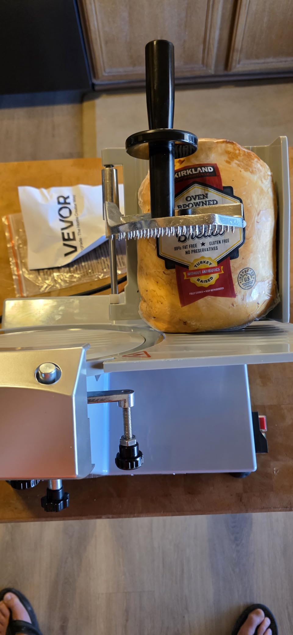 VEVOR Meat Slicer, 6.7