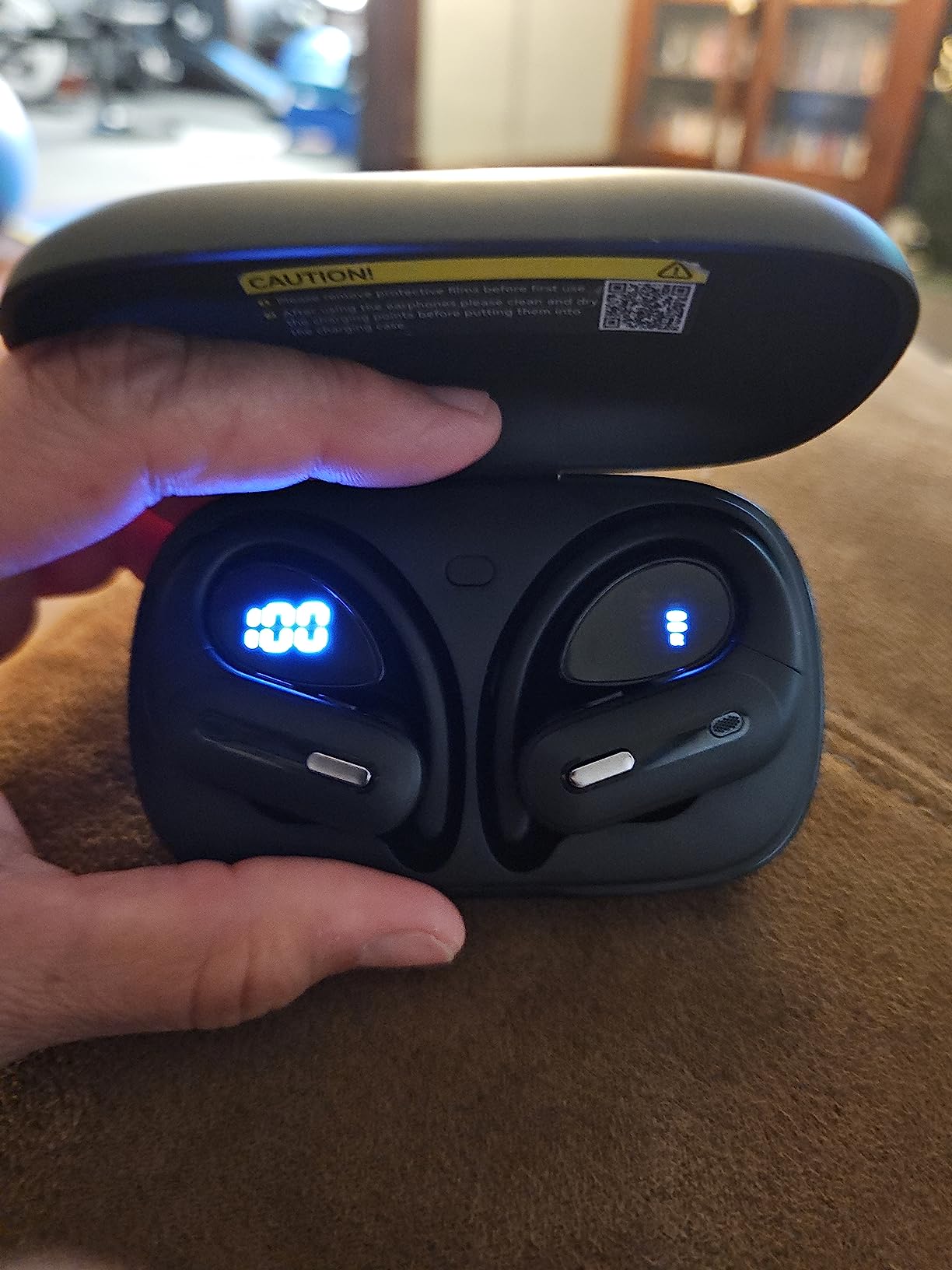 Sleep Headphones, Invisible Sleep Earbuds for Side Sleepers | Small Noise Blocking Sleep Earphones, Bluetooth 5.3 Tiny Hidden Earbuds for Work,Sleeping customer photo 2