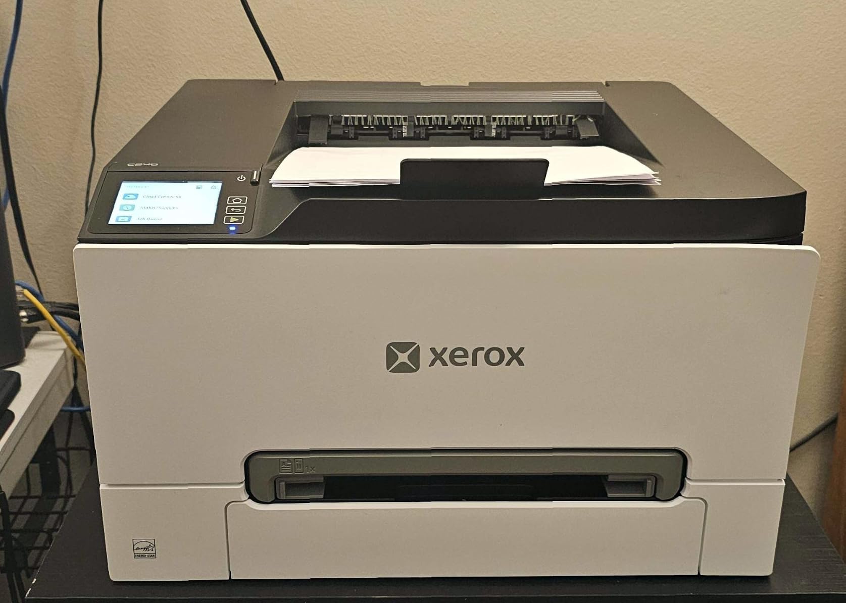Xerox C240 Wireless Color Laser Printer - Print Only | Compact color printing, 26 ppm performance, easy mobile setup, reliable wireless, ideal for hybrid & small businesses customer photo 1