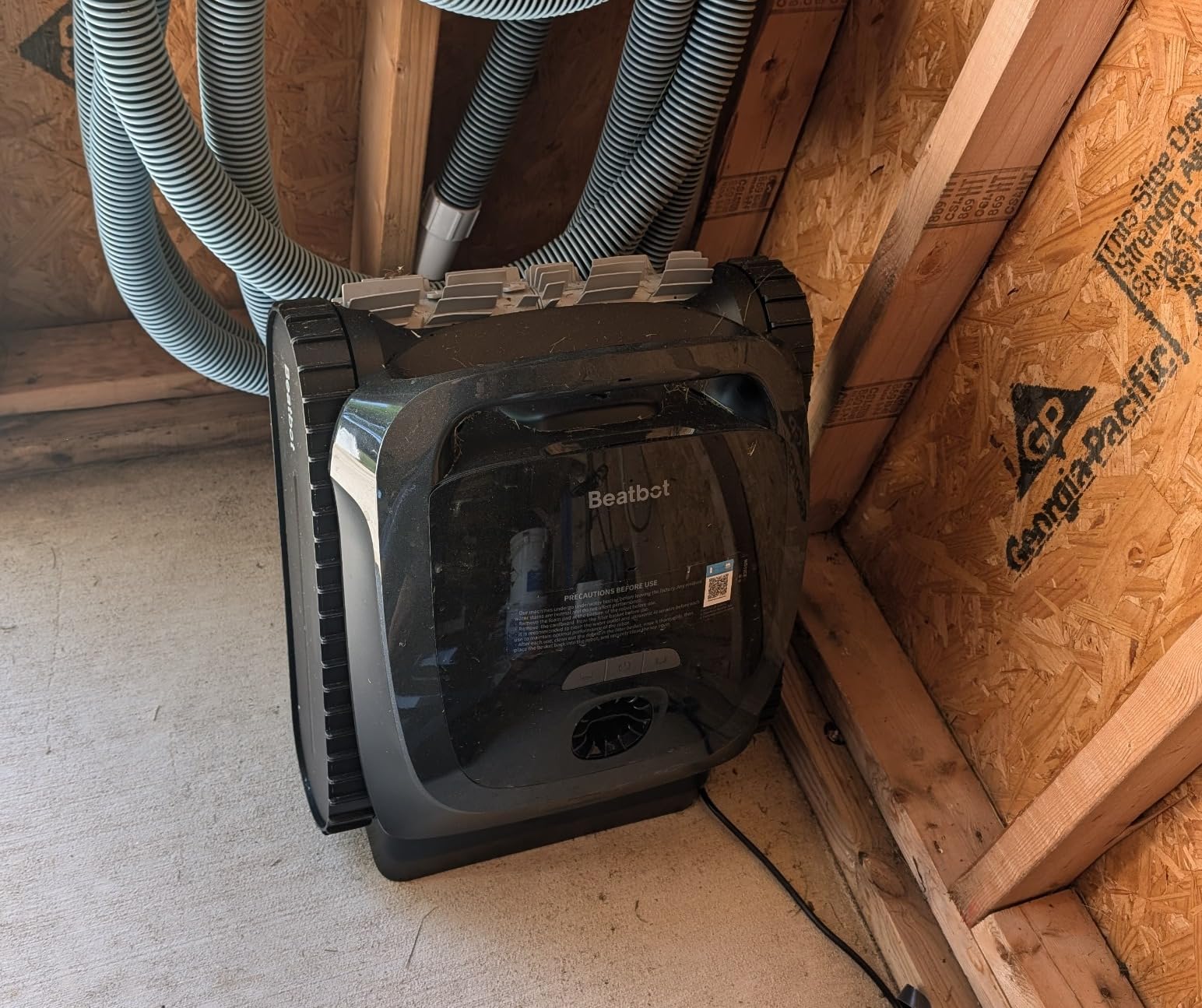 (2026 Upgrade) Beatbot AquaSense 2 Cordless Pool Vacuum Robot - Intelligent Path Optimization, Cleans Floor, Walls & Waterline, for Above & In-Ground Pools up to 3,230 sq.ft, Smart Parking, Dark Blue customer photo 1