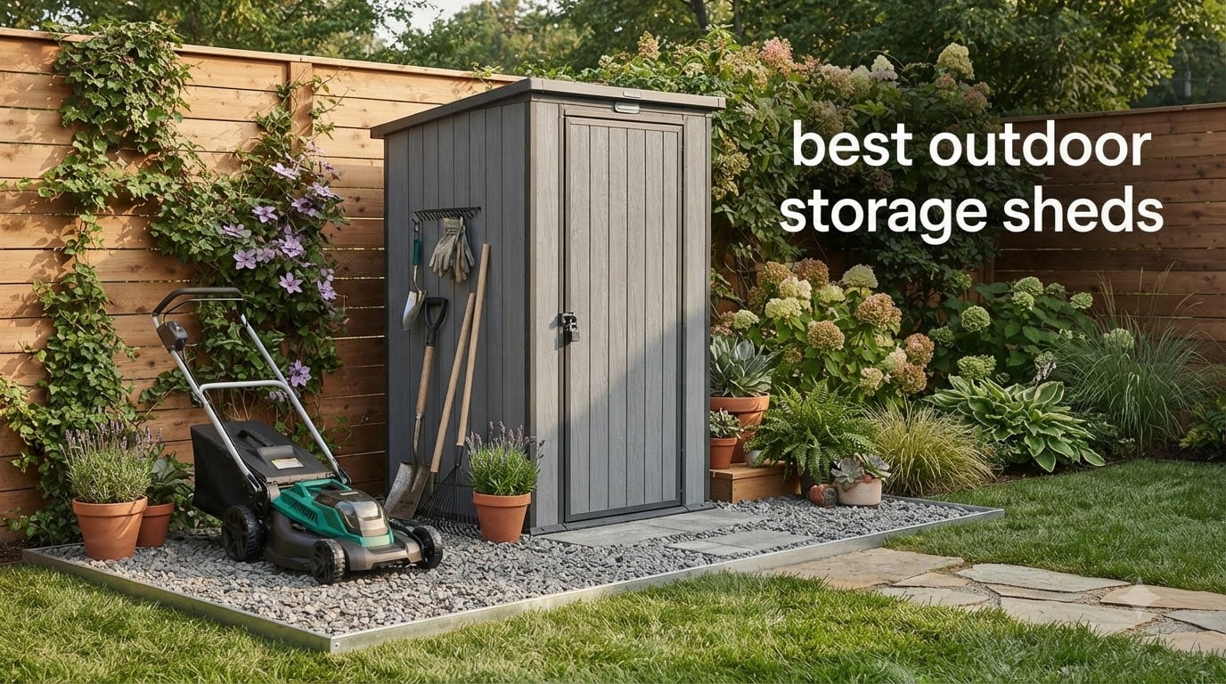 best outdoor storage sheds