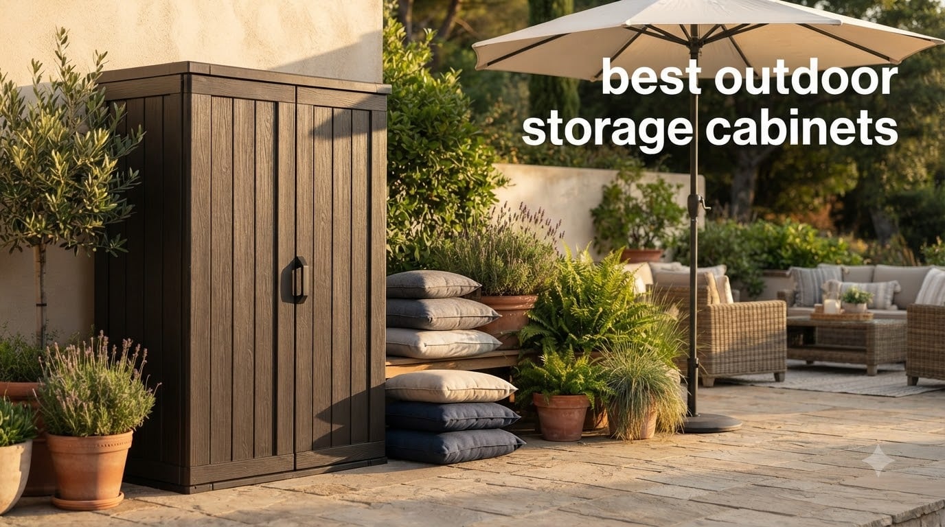 best outdoor storage cabinets