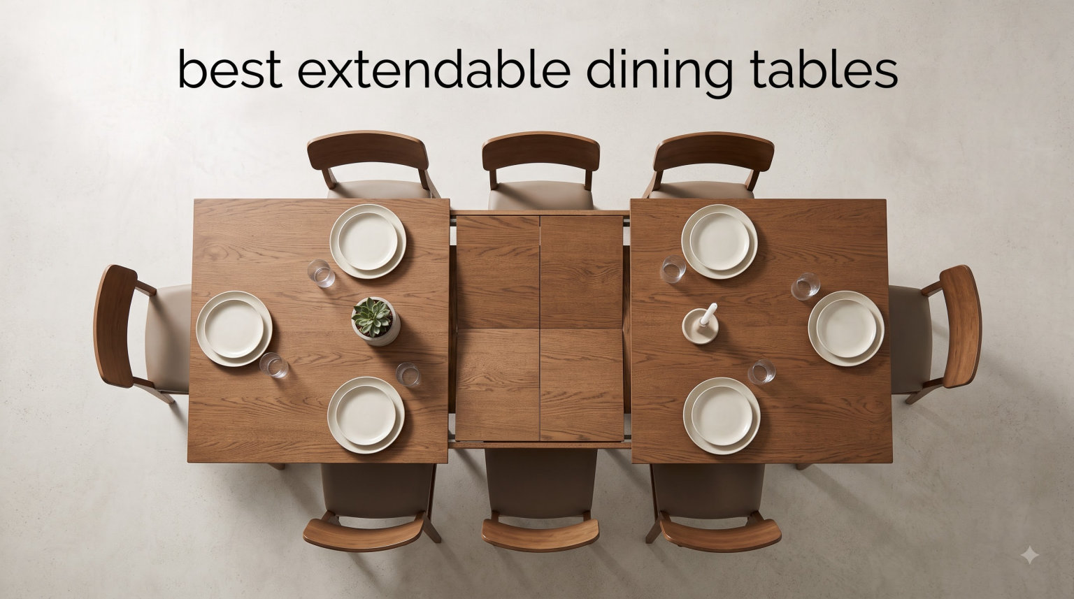 best extendable dining tables