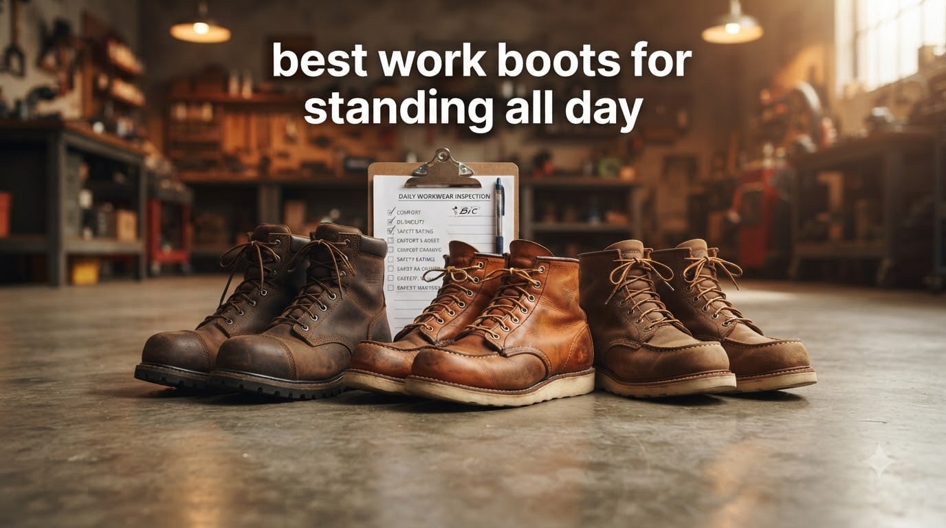 best work boots for standing all day