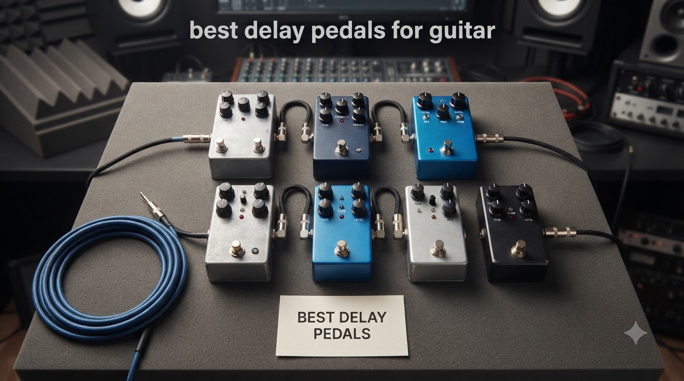 best delay pedals for guitar