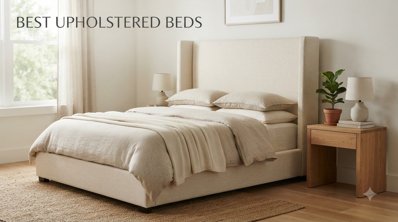 best upholstered beds