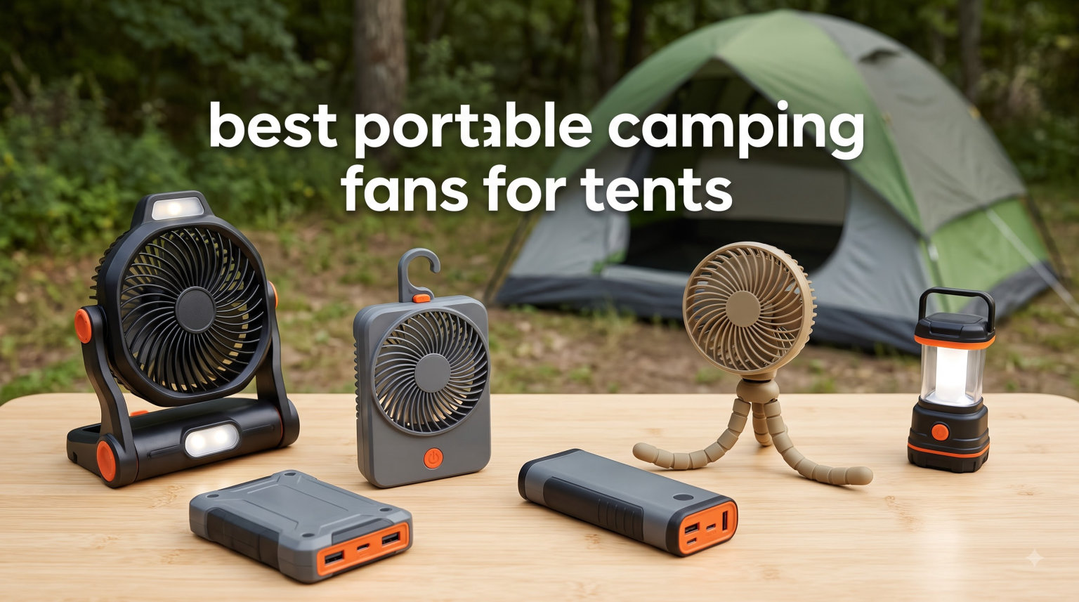 best portable camping fans for tents