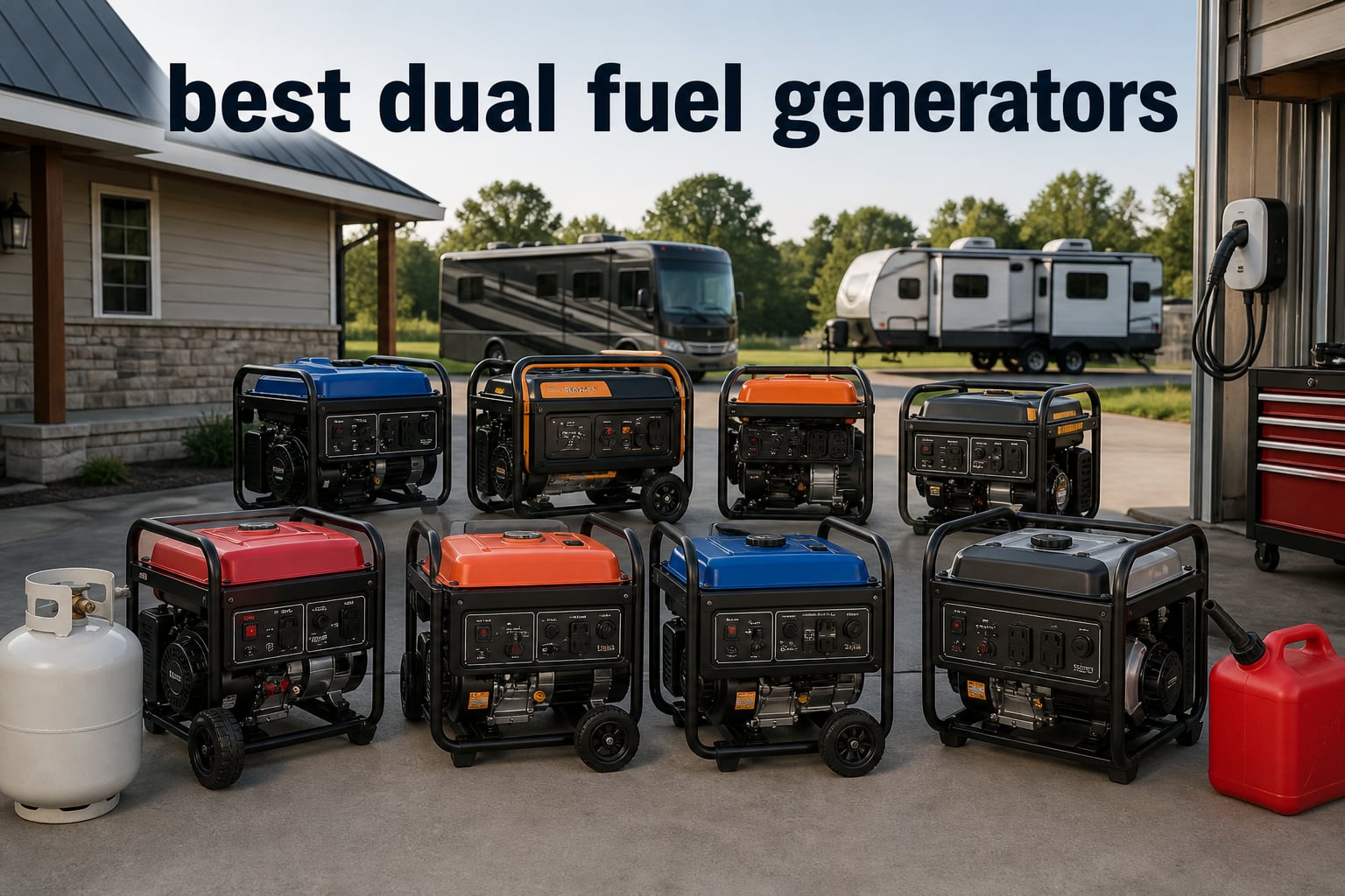 best dual fuel generators