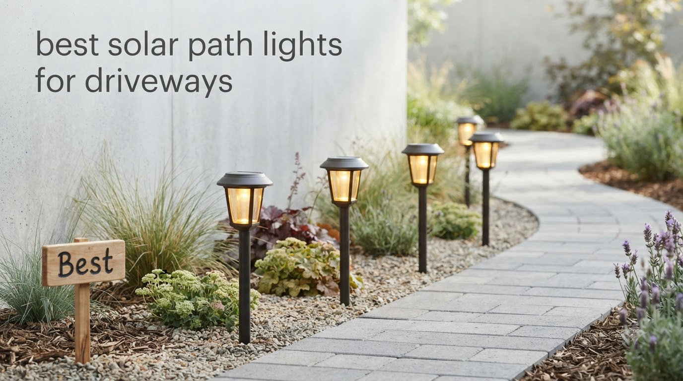 best solar path lights for driveways